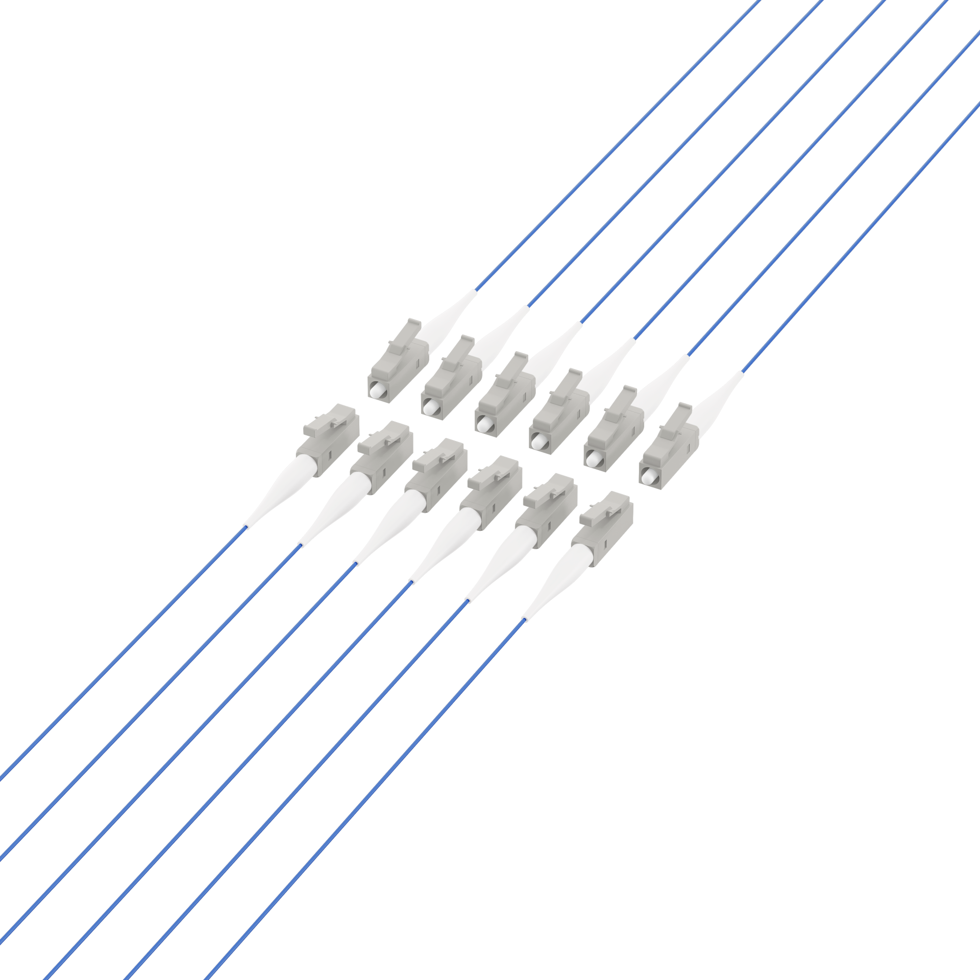 Fiber Pigtail LC OM1 -Blue 2m - 1 piece