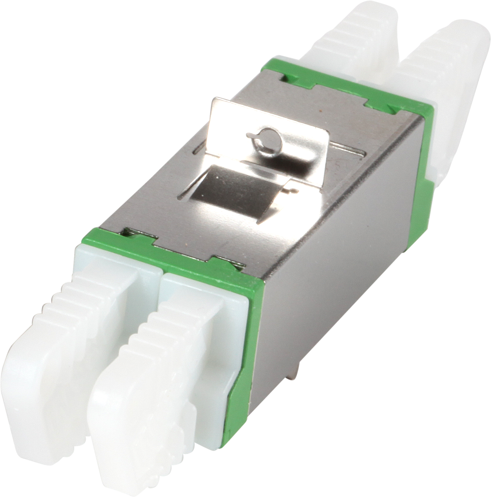 R&M adapter E2000®/APC Duplex OS2 green grade C