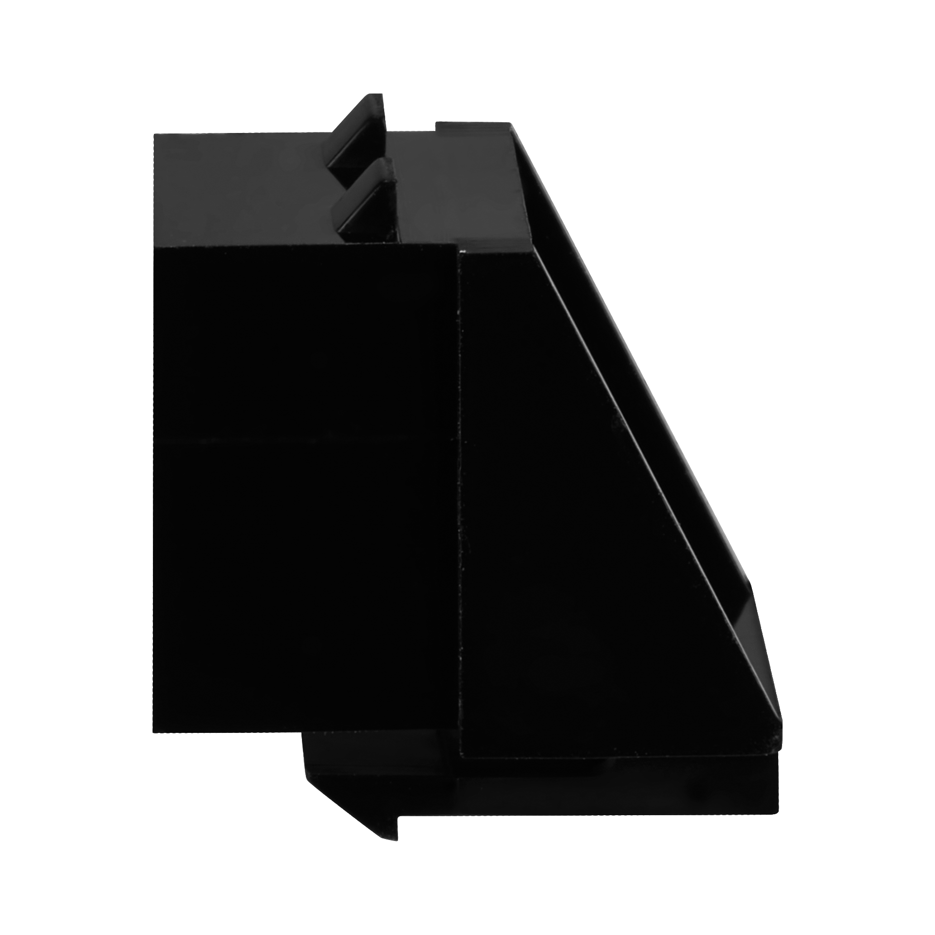 Blind insert RJ45 black RAL9011, for Keystone eruptions, PU 100