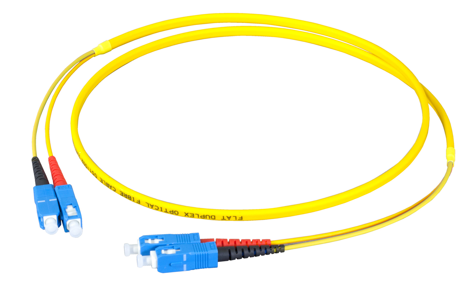 Duplex Patchcable SC-SC 9/125µ, OS2, Flat Twin