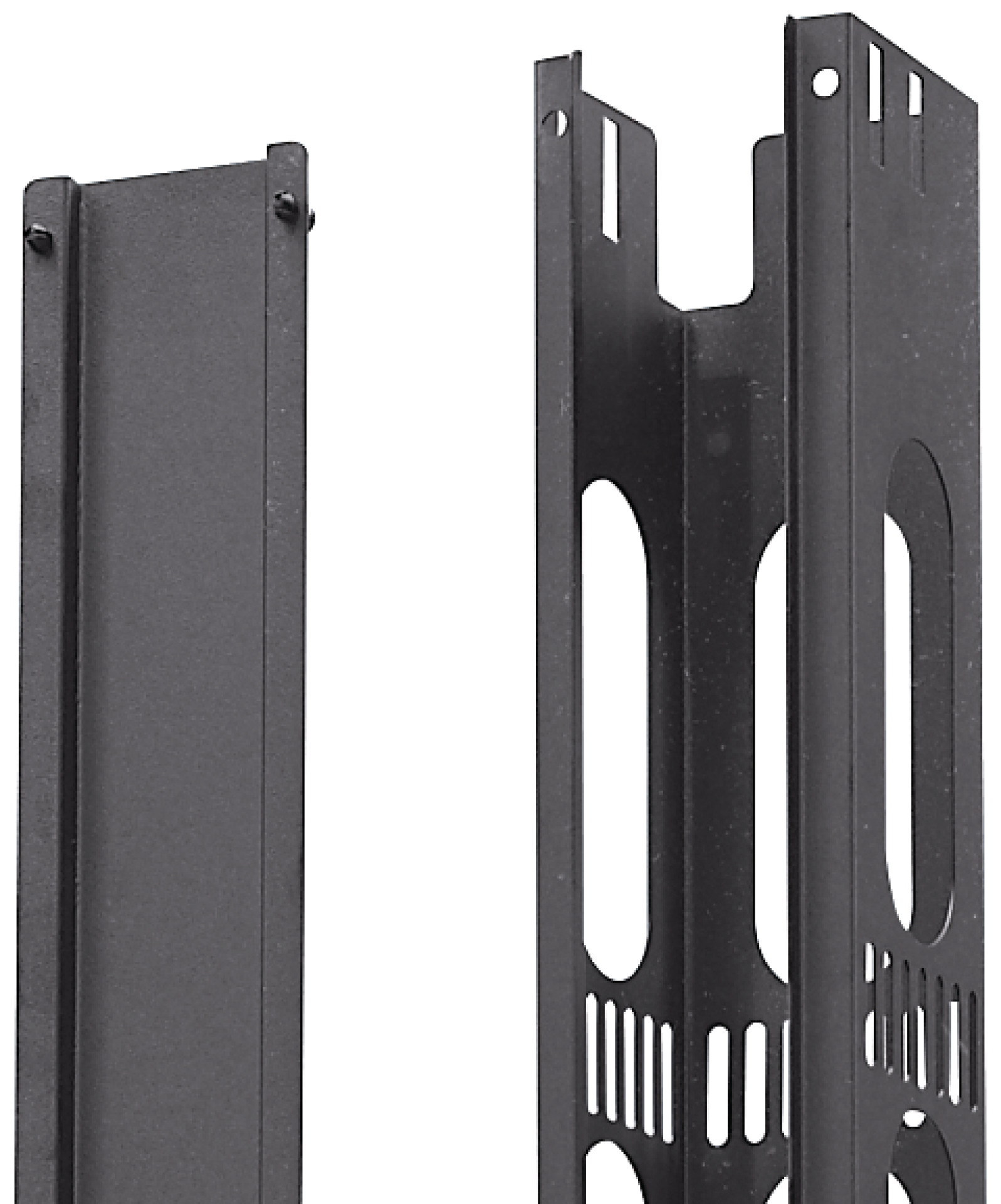 Vertical Cable Management 47U, 1 Piece, RAL9005, for PRO