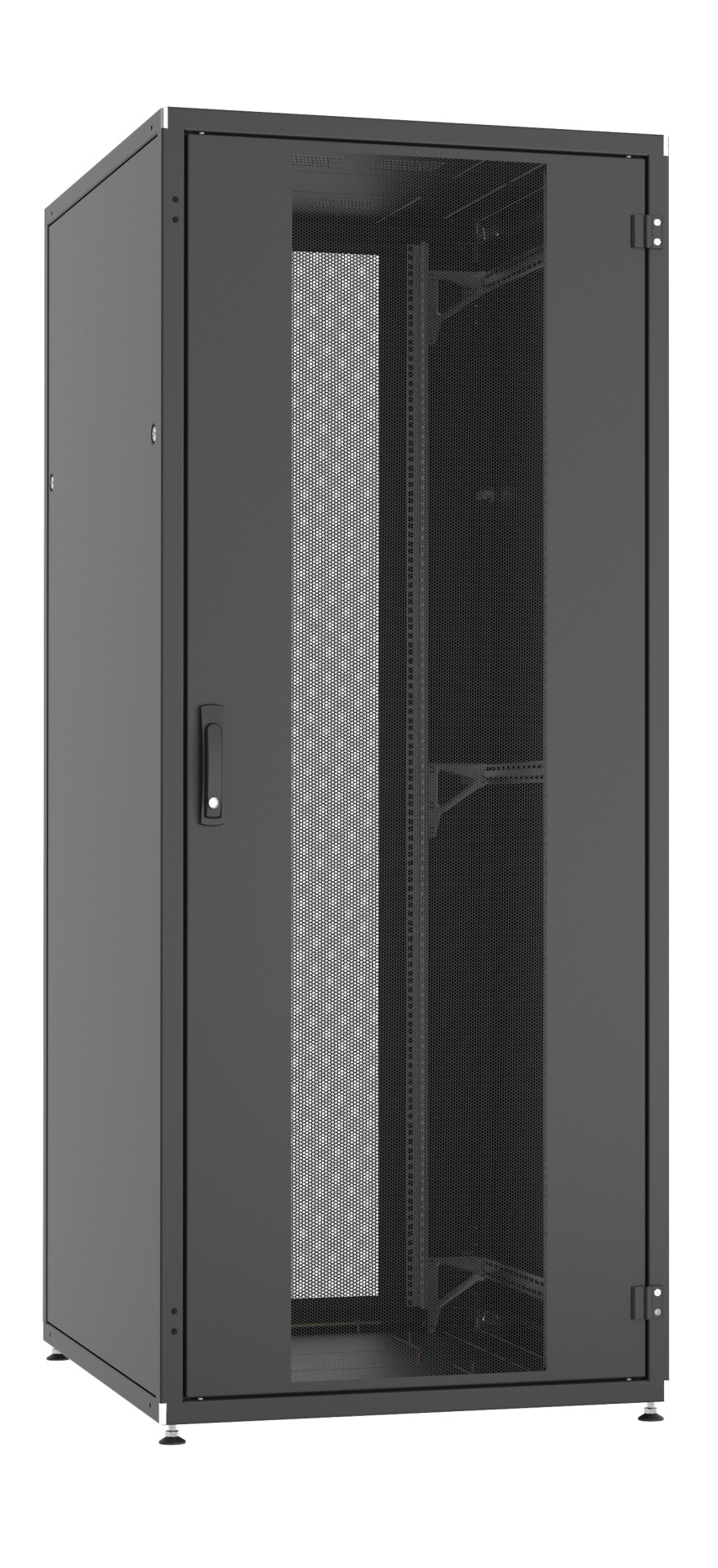 19" Server Cabinet PRO 47U, 800x1000 mm, F+R 2-Part, RAL9005