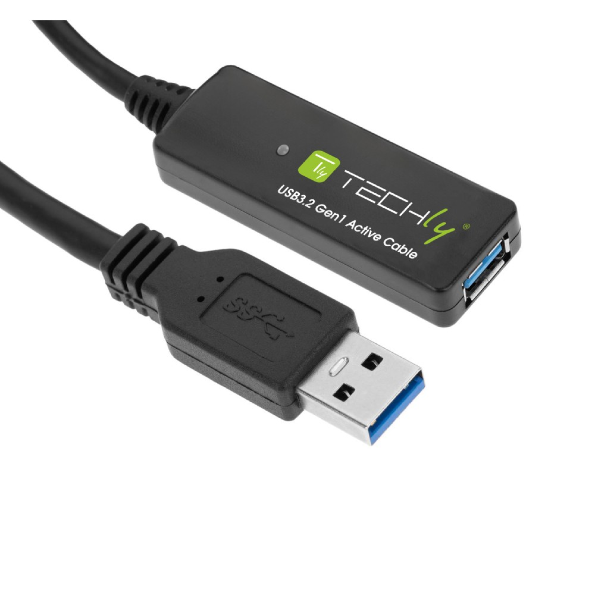 Techly extension cable USB3.2, SuperSpeed+ 20m