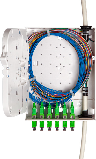 Easy Box Indoor Distribution box Fiber optic 205x157x60mm IP20 Easy Box Indoor Distribution box Fiber optic 205x157x60mm IP20