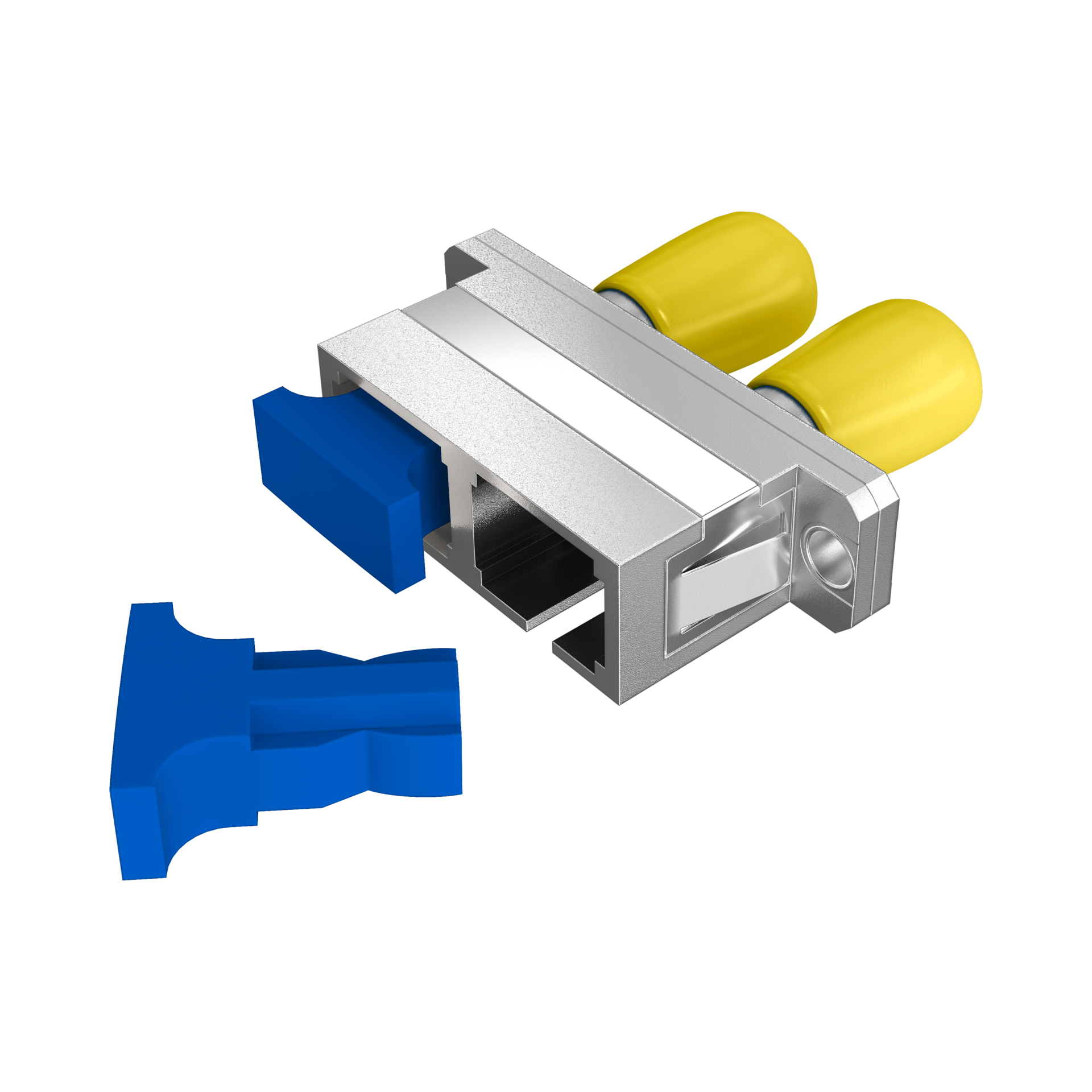 Adapter  SC-ST Duplex OS2 metal housing 