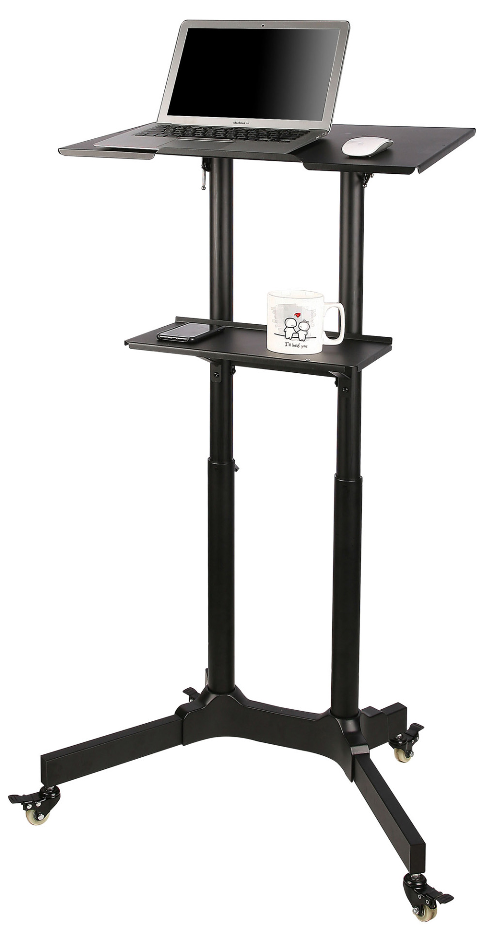 Universal Trolley for Notebook / Projektor 103-125cm, black