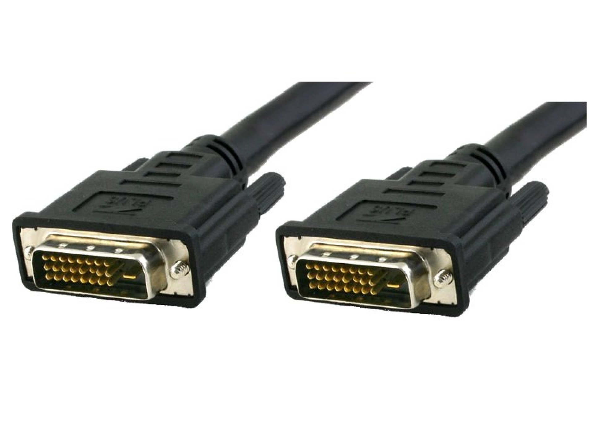 DVI-D Dual-Link Connecting cable M / M, black, 0.5 m