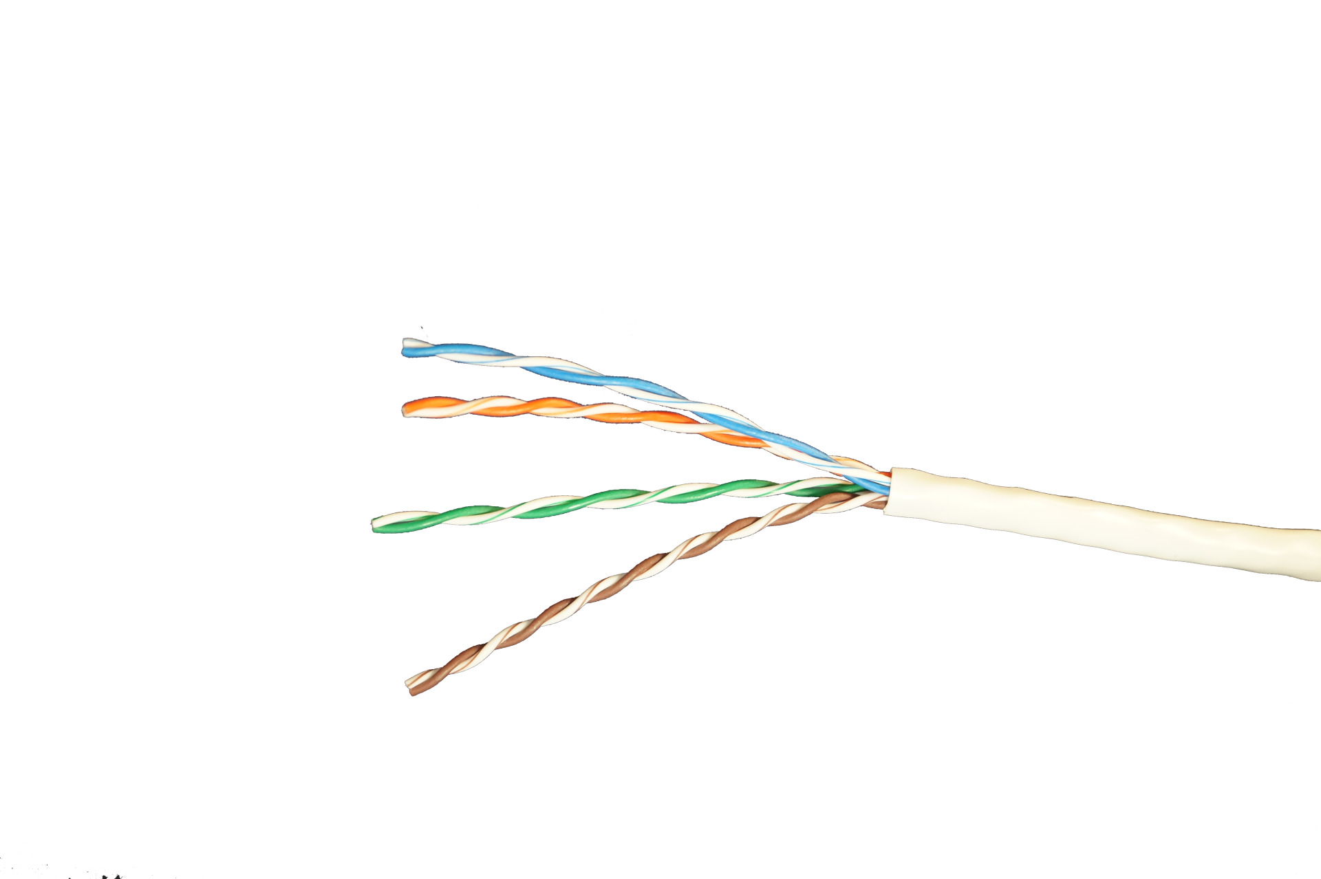 CABLE CAT5E U/UTP 4X2XAWG24 PVC BLUE, 305 Mtr Box