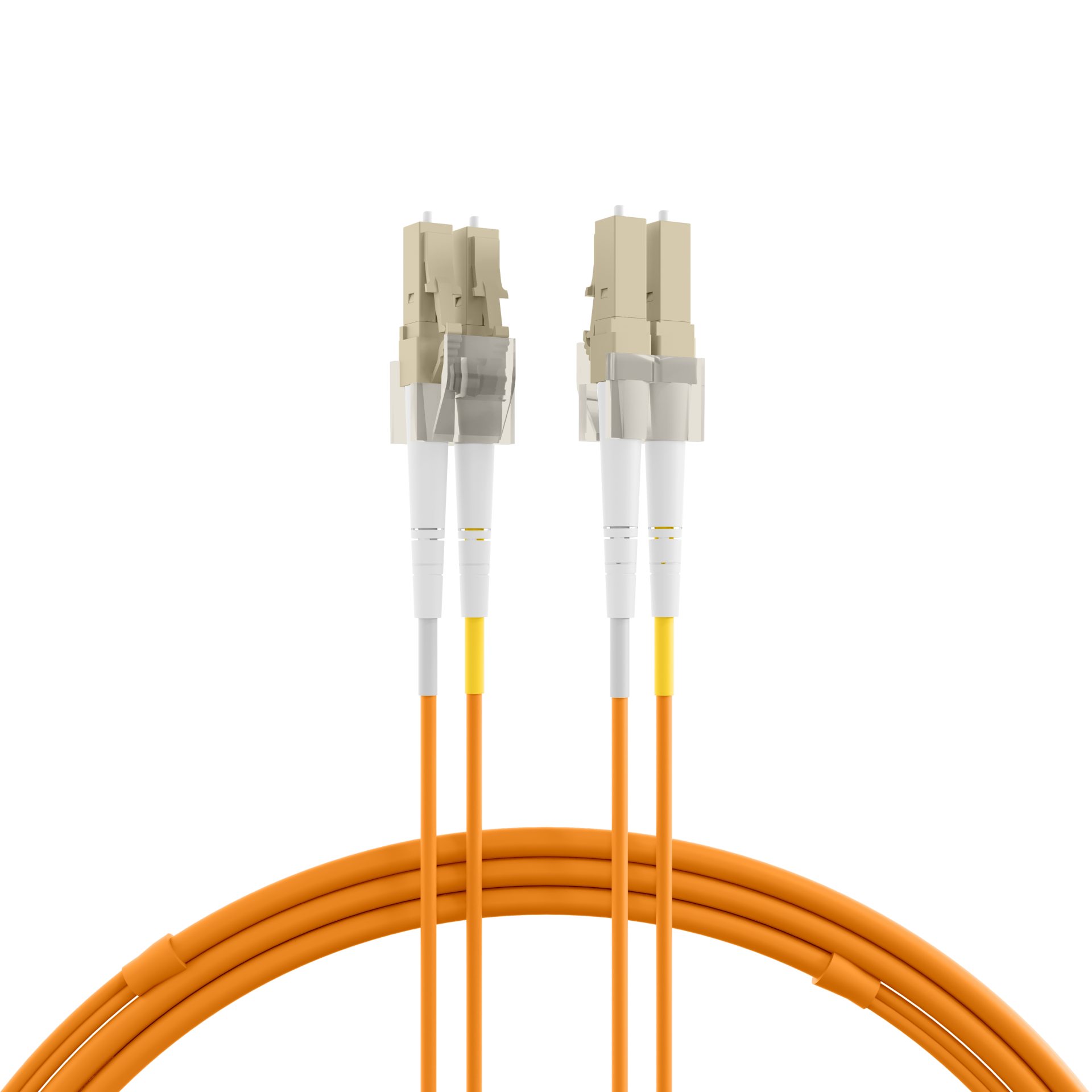 Duplex Patchcable LC-LC OM1 2m LSZH 2mm orange