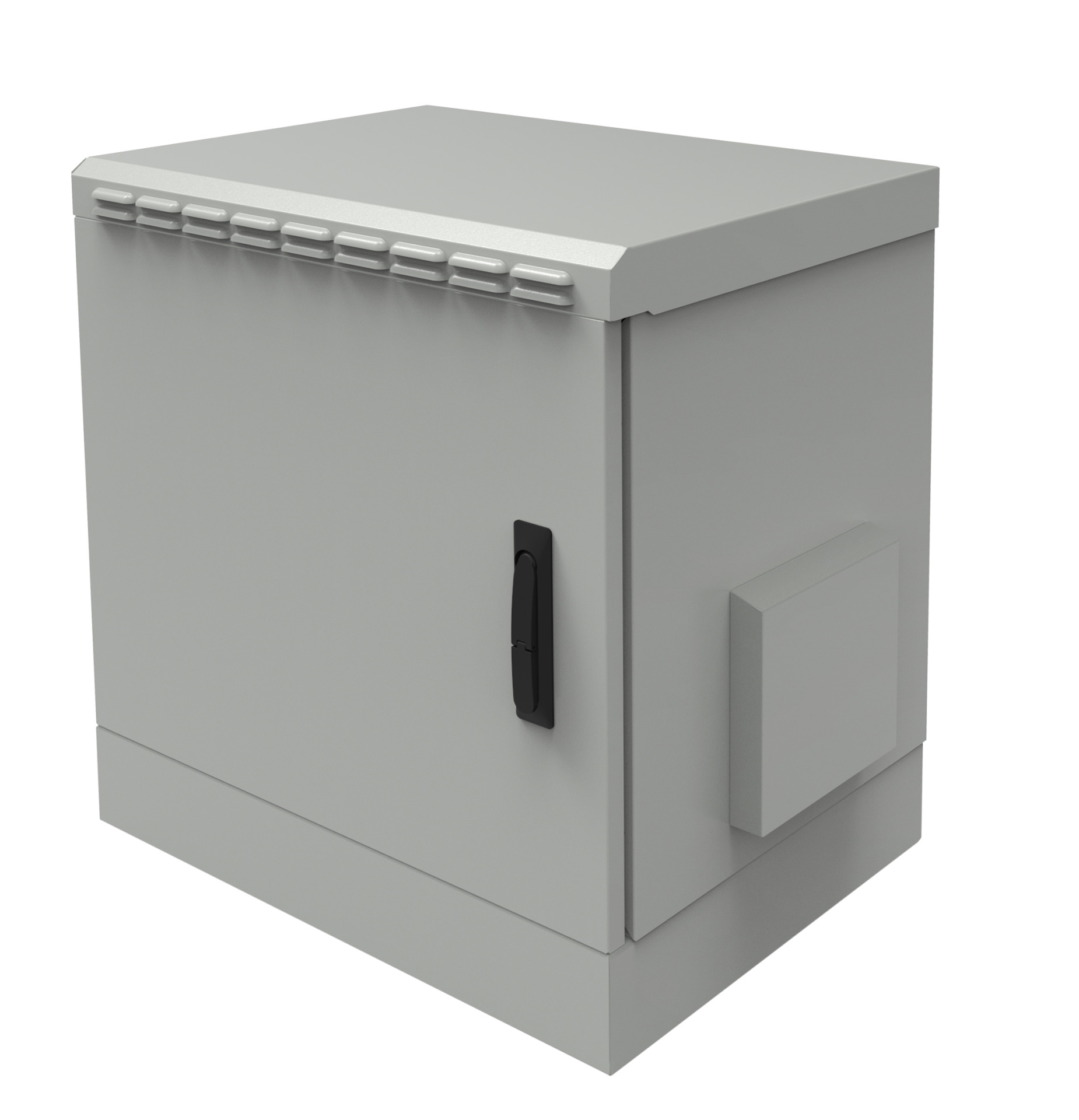 Plinth for 19" Wall Housing IP55, Depth 450 mm, RAL7035