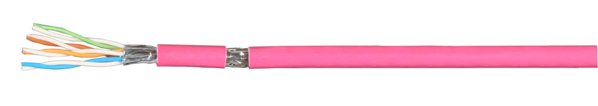 Patch cable Cat.7 PiMF UC900MHz FLEX, SS26 4P Dca, erica-violet