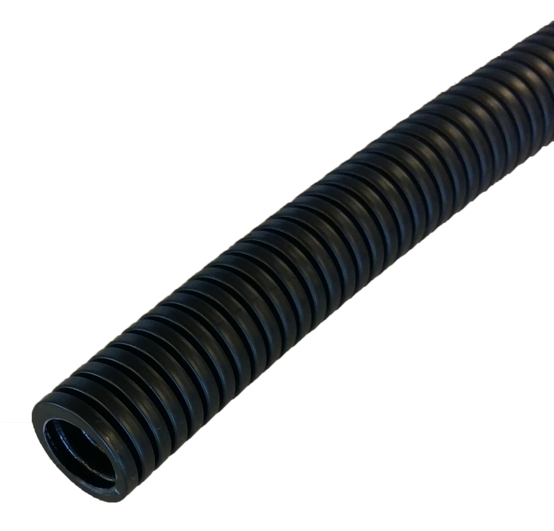 10 mm Flexible conduit Halogenfree, black coil of 100mtr.    