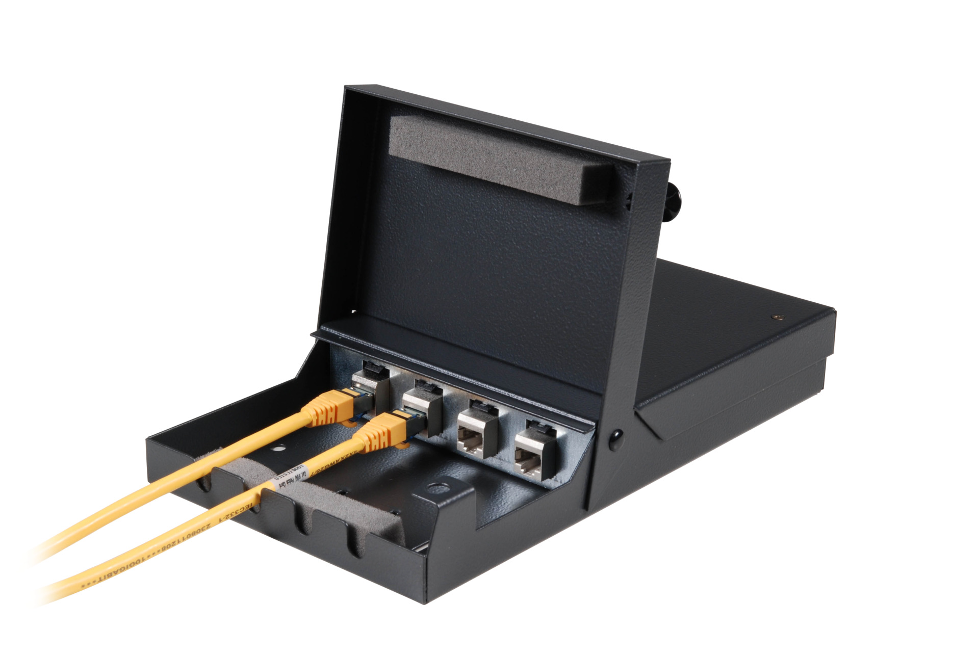Consolidation Point Box, for 4x Keystones