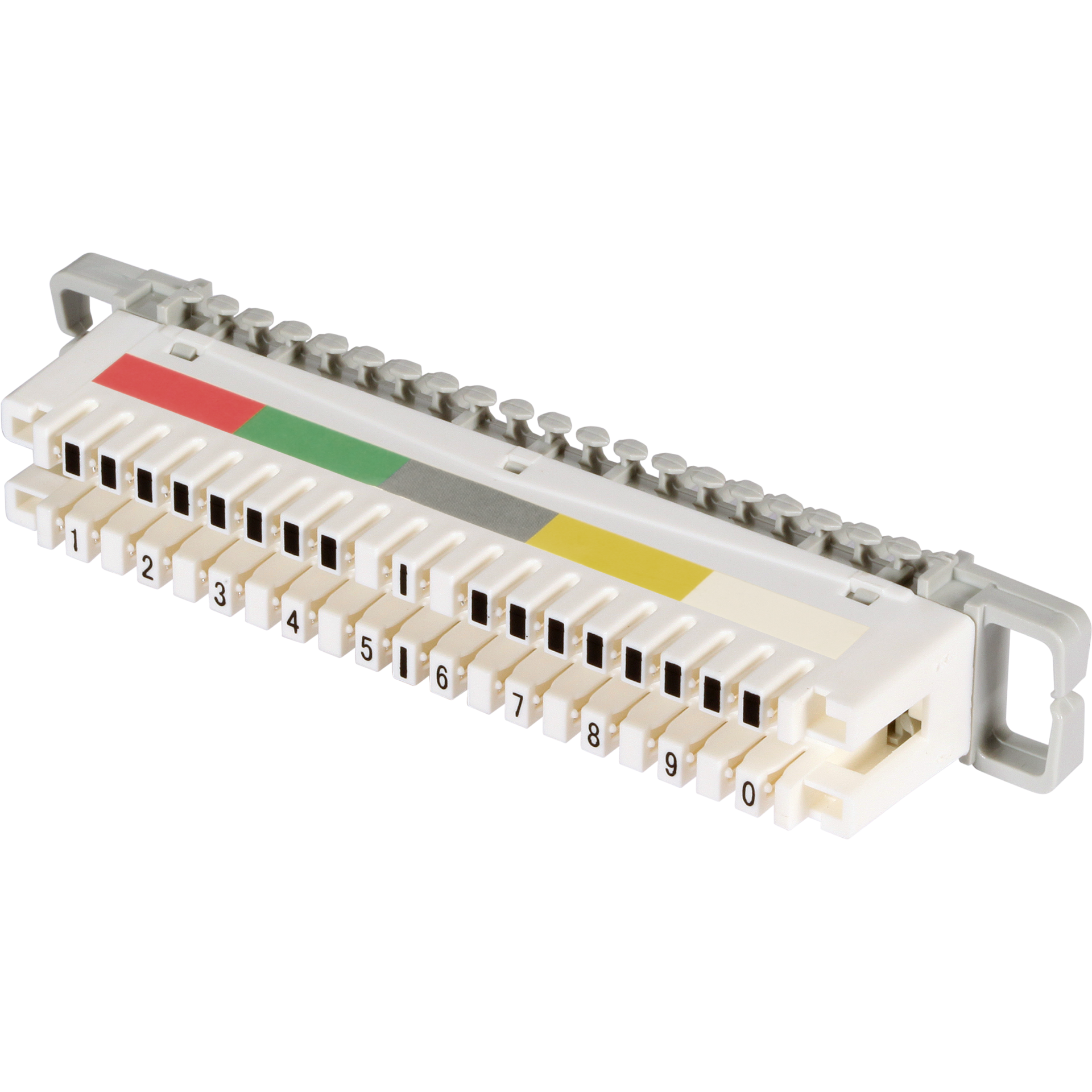 LSA Disconnection Module 2/10 10pairs with Colour Code