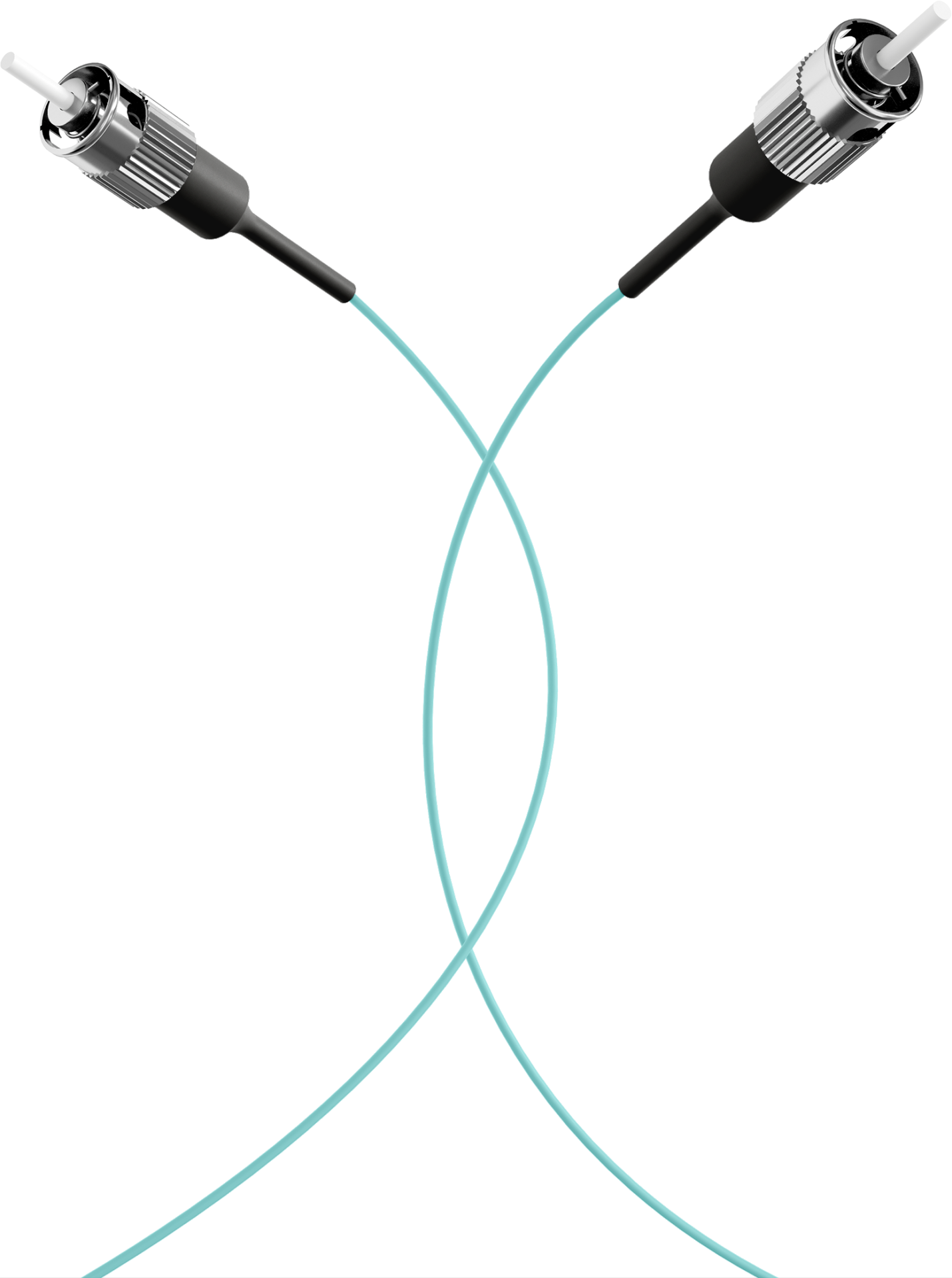 Fiber Pigtail ST OM3 -Aqua 2m - 1 piece
