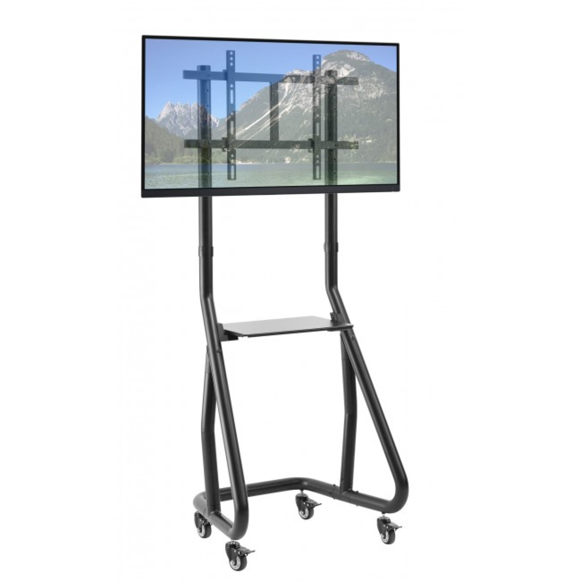 TV Trolley for LCD LED TV 37-80" with shelve