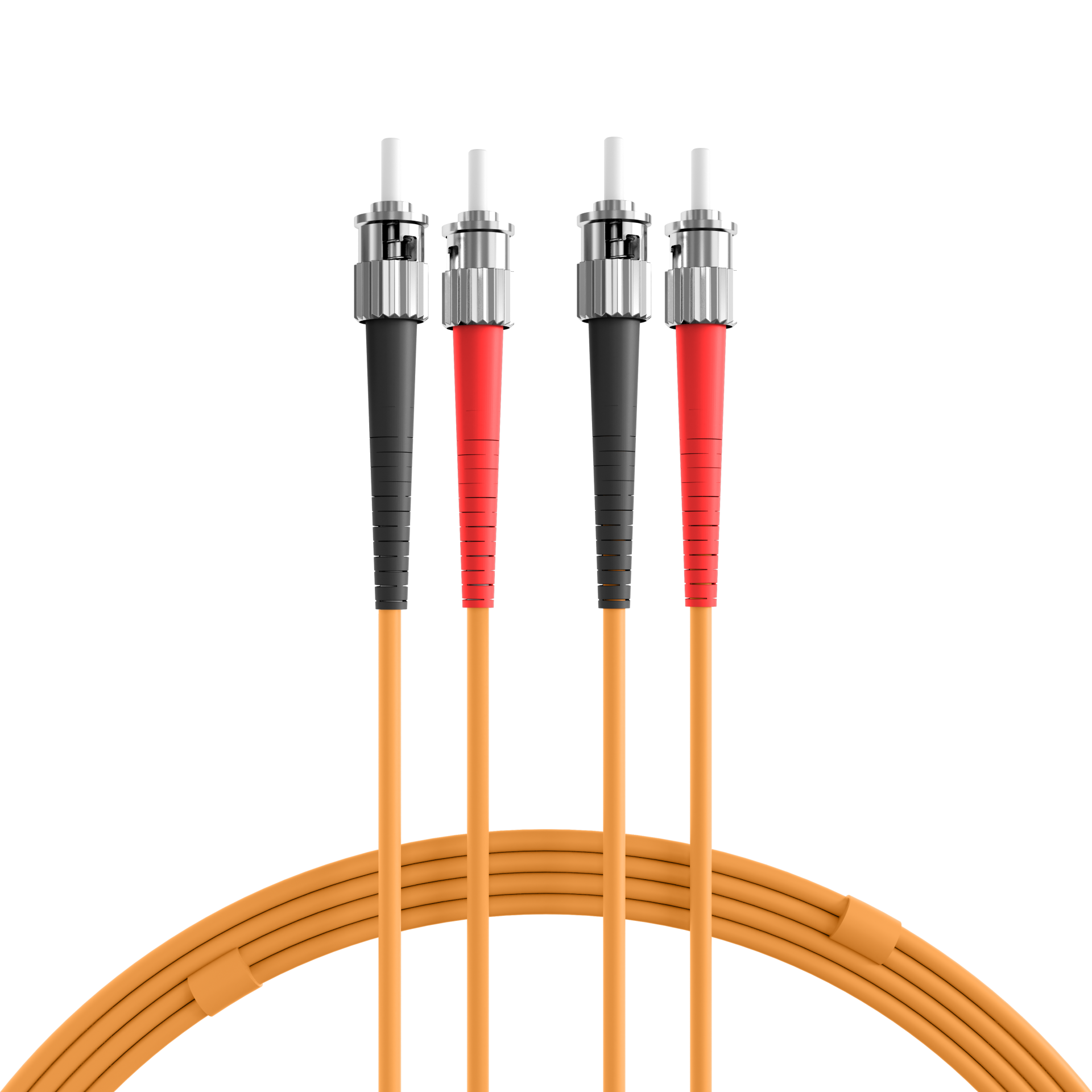 Duplex Patchcable ST-ST OM1 15m LSZH 3mm orange