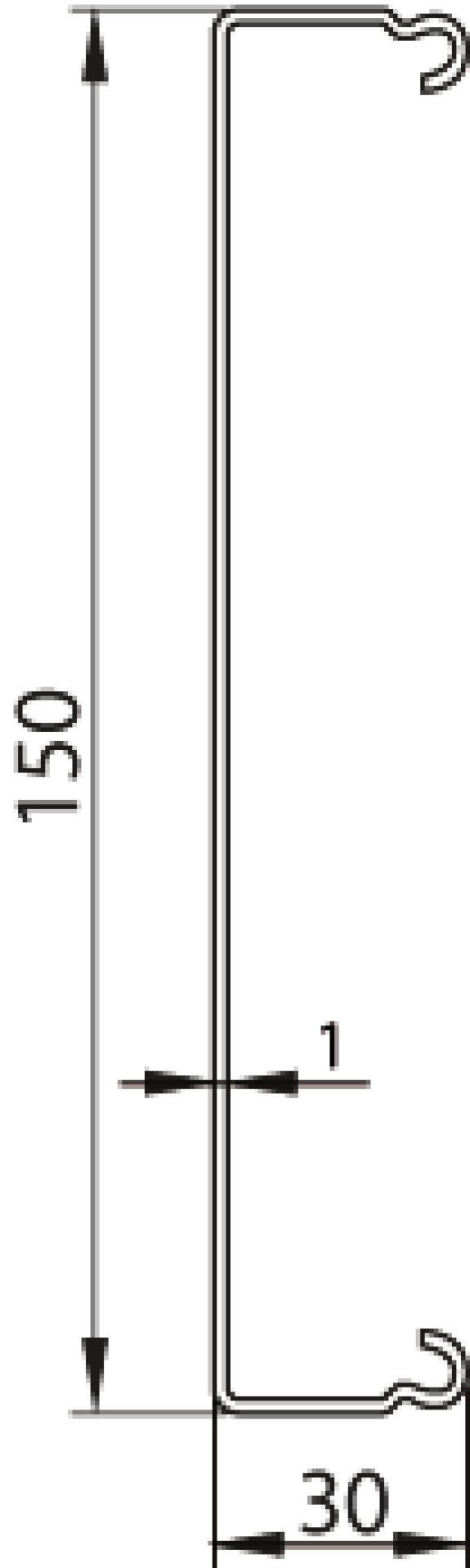 Cable Tray for PRO 42U, Steel Sheet