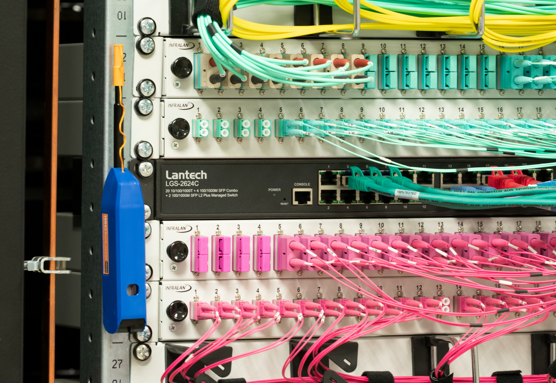 US Conec IBC™ ferrule cleaner SC, FC, ST connectors with 2.5mm ferrules PC/APC