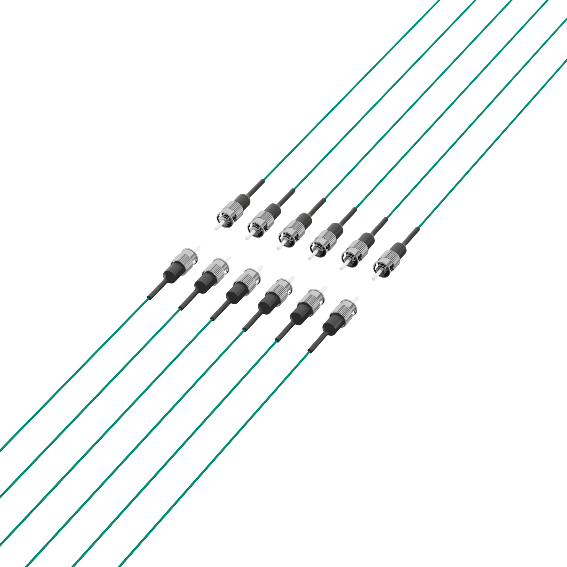 Fiber Pigtail ST OM2 -Green 2m - 1 piece