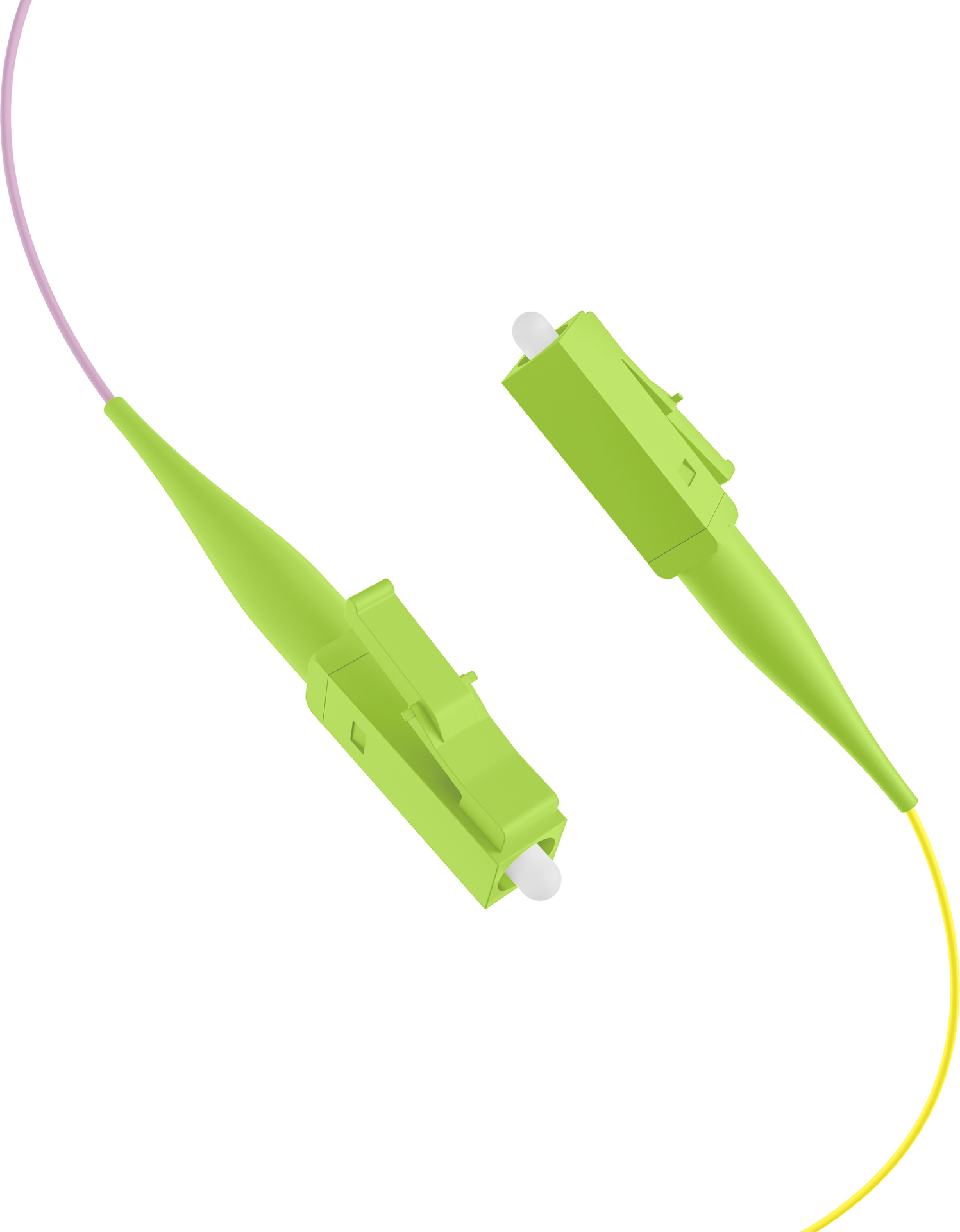 Fiber Pigtail LC OM5 -colored set 2m - 12 pieces