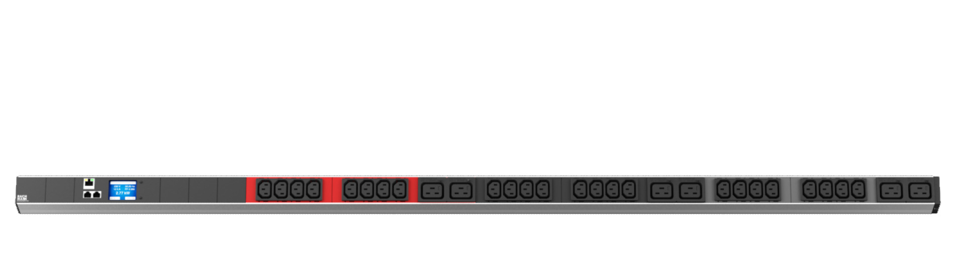 PDU Vertical BN2000 Monitored 24 x C13 + 6 x C19