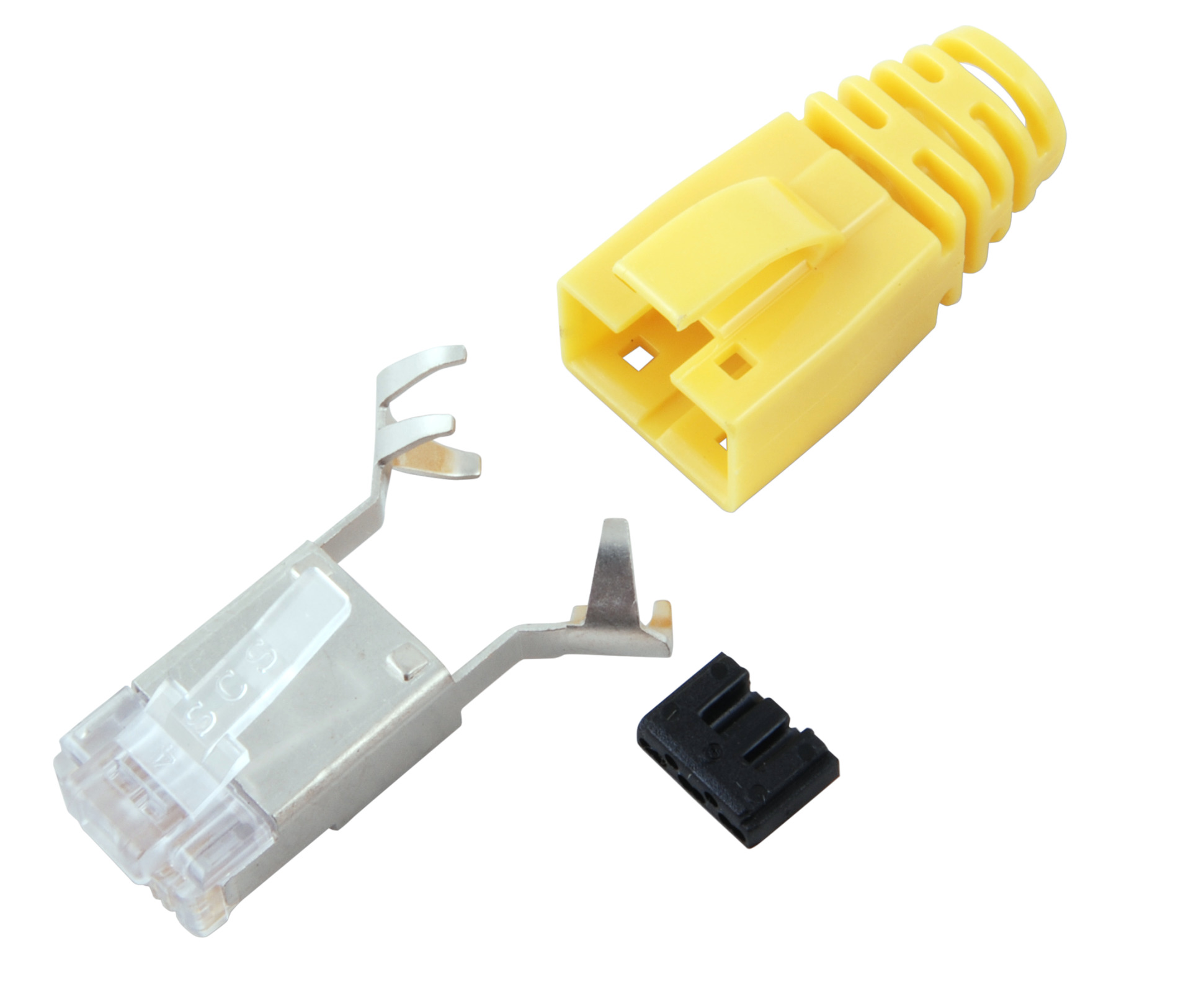 RJ45 Stewart Connector STP, SS39200-012 Cat.6, without anti-kink sleeve