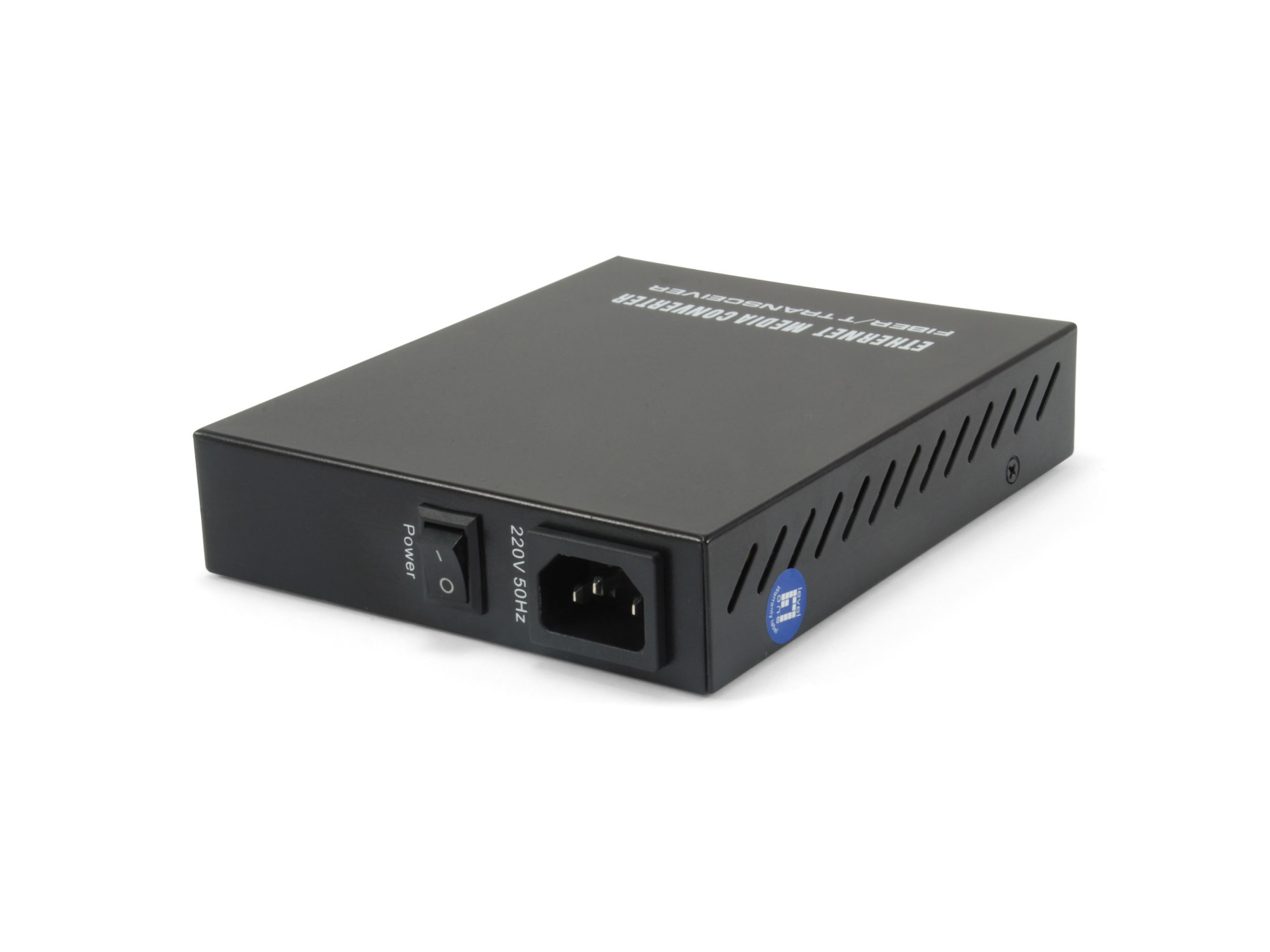 Managed Media Converter, Gigabit Ethernet, RJ45-SFP, internal power