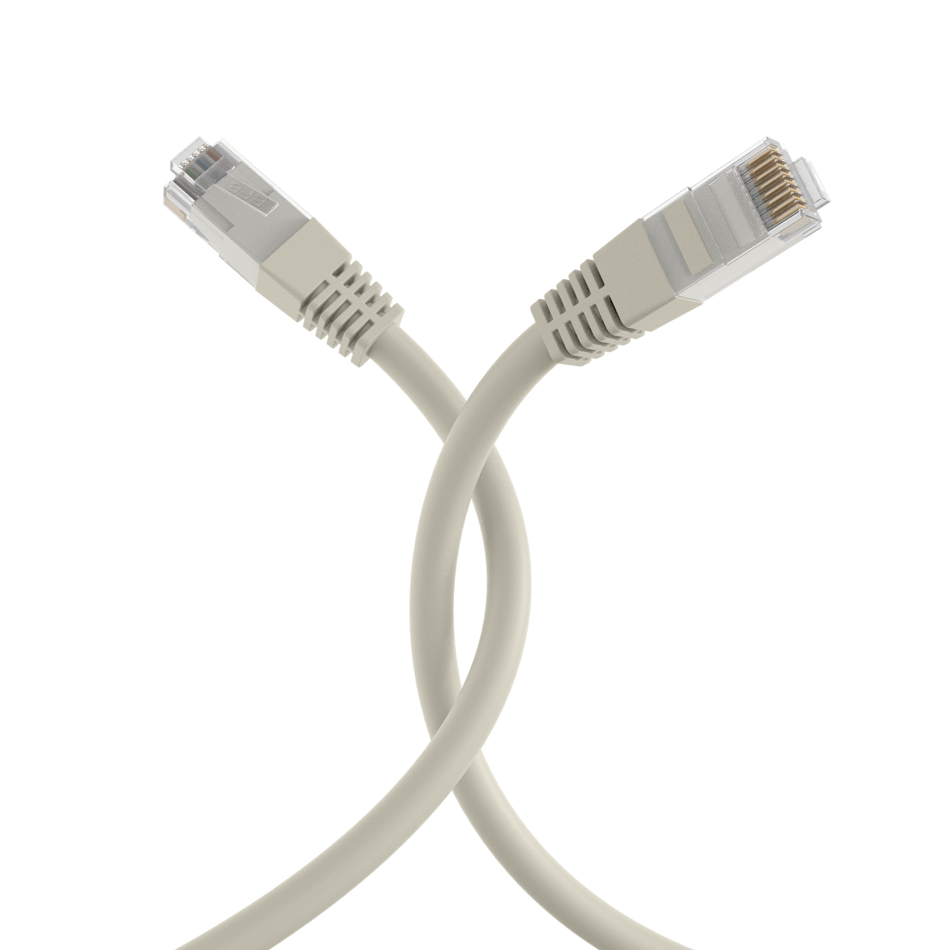 RJ45 Patchkabel Cat.5e U/UTP PVC  CCA grau 30m
