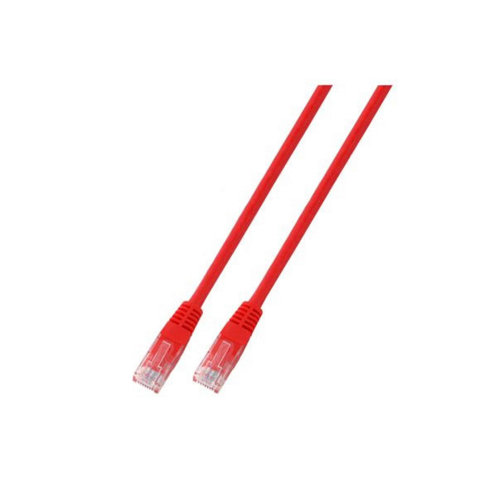 RJ45 Patch Cord Cat.6 U/UTP PVC CCA red 20m