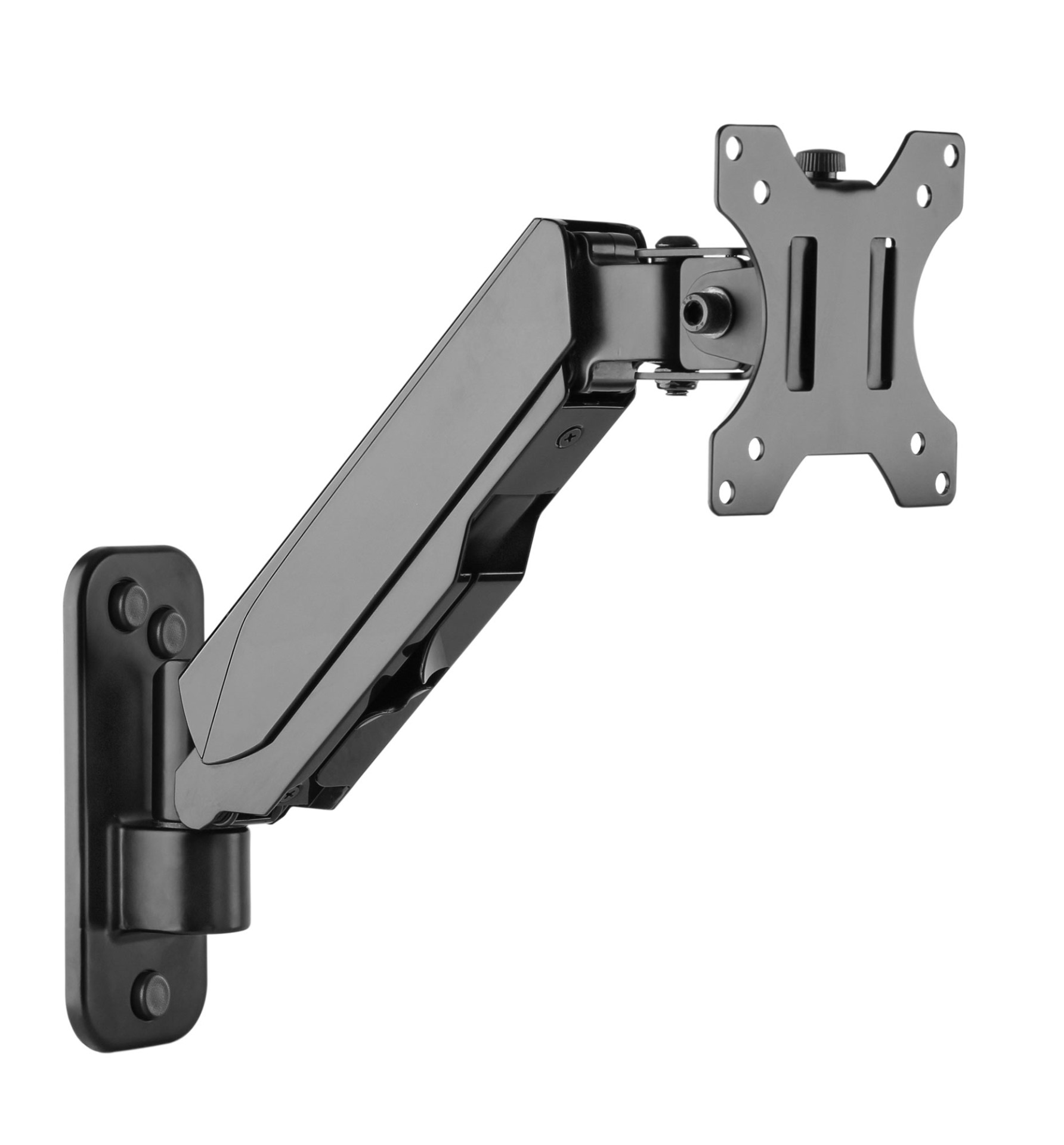 Wall bracket for 1 LCD TV LED 17"-32", 1 arm, with gas spring, black