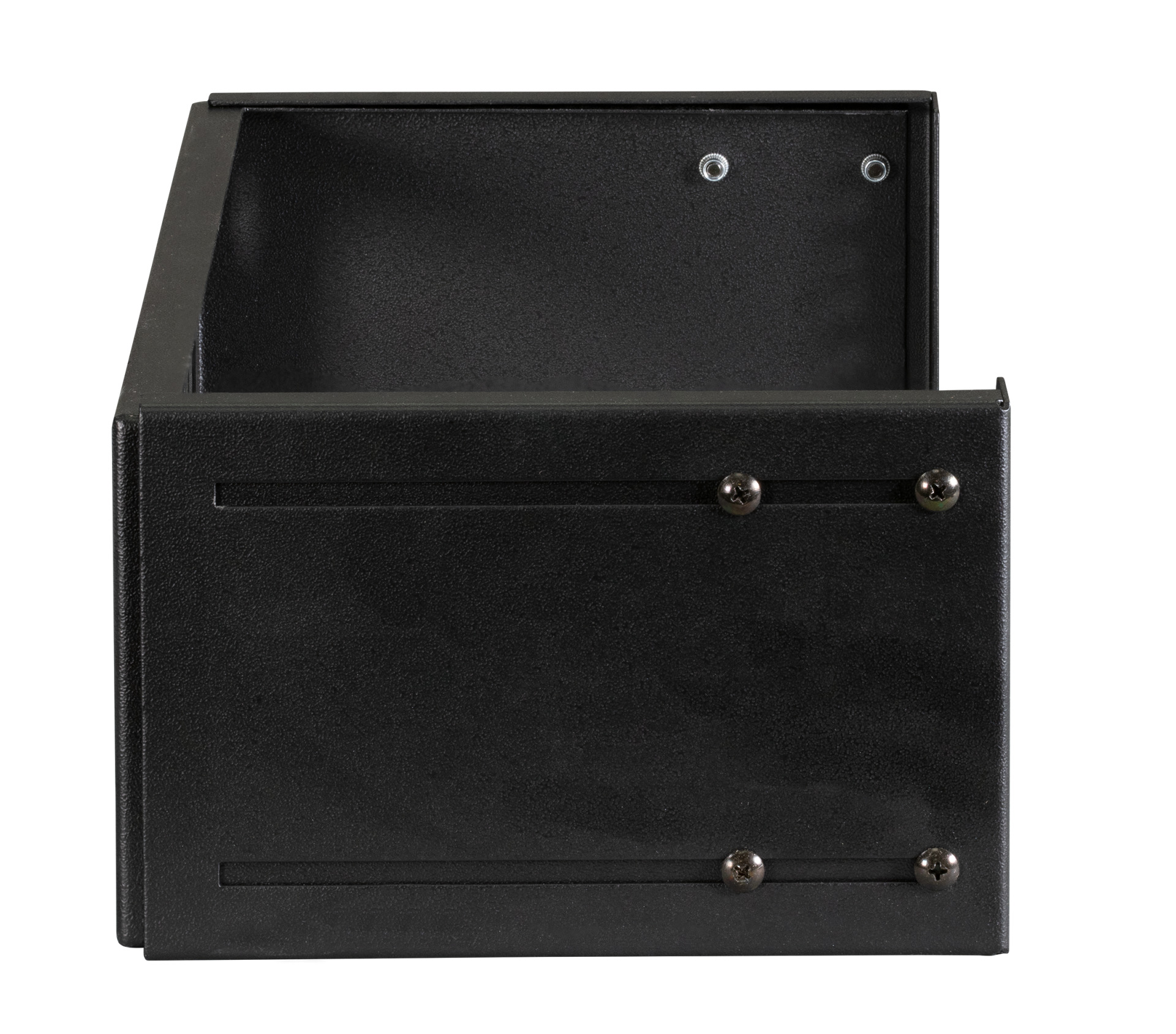 19" 3U Wall Bracket, Depth-Adj., RAL7035