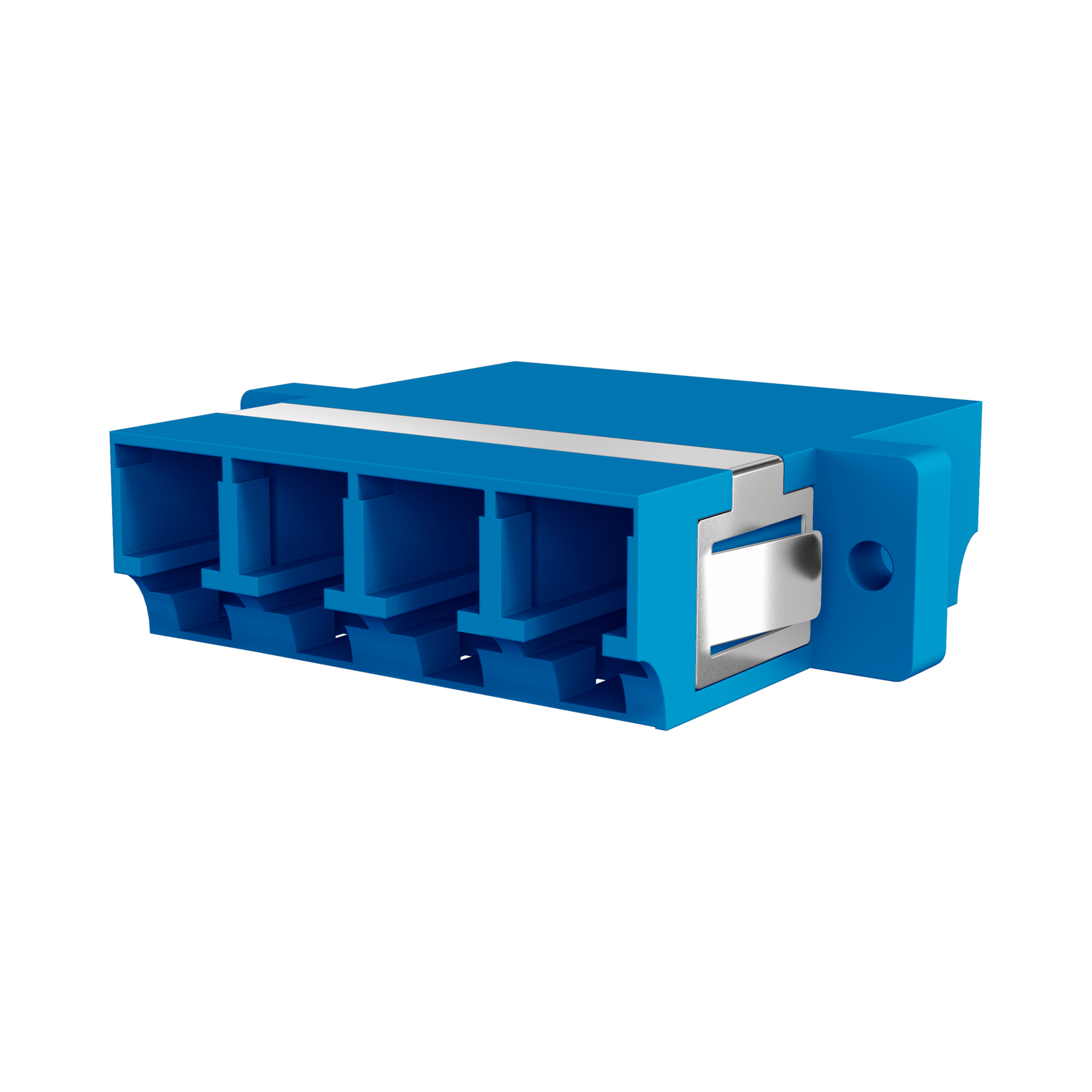 Adapter  LC Quad OS2 blue 