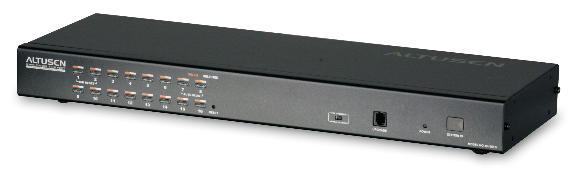 8-Port KVM Switch Cat.5 19"/1U, Adapter ID