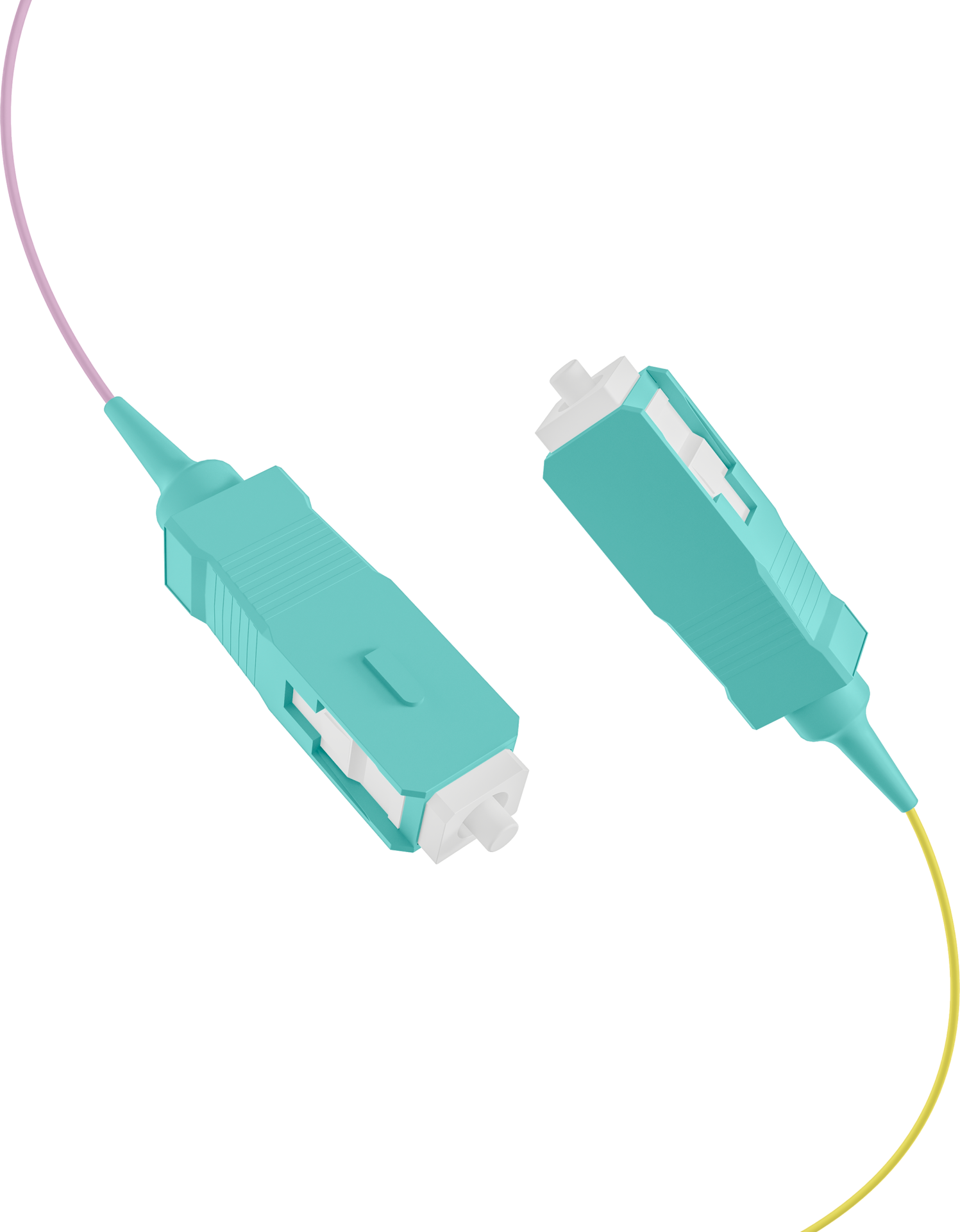 Fiber Pigtail SC OM3 -colored set 2m - 12 pieces
