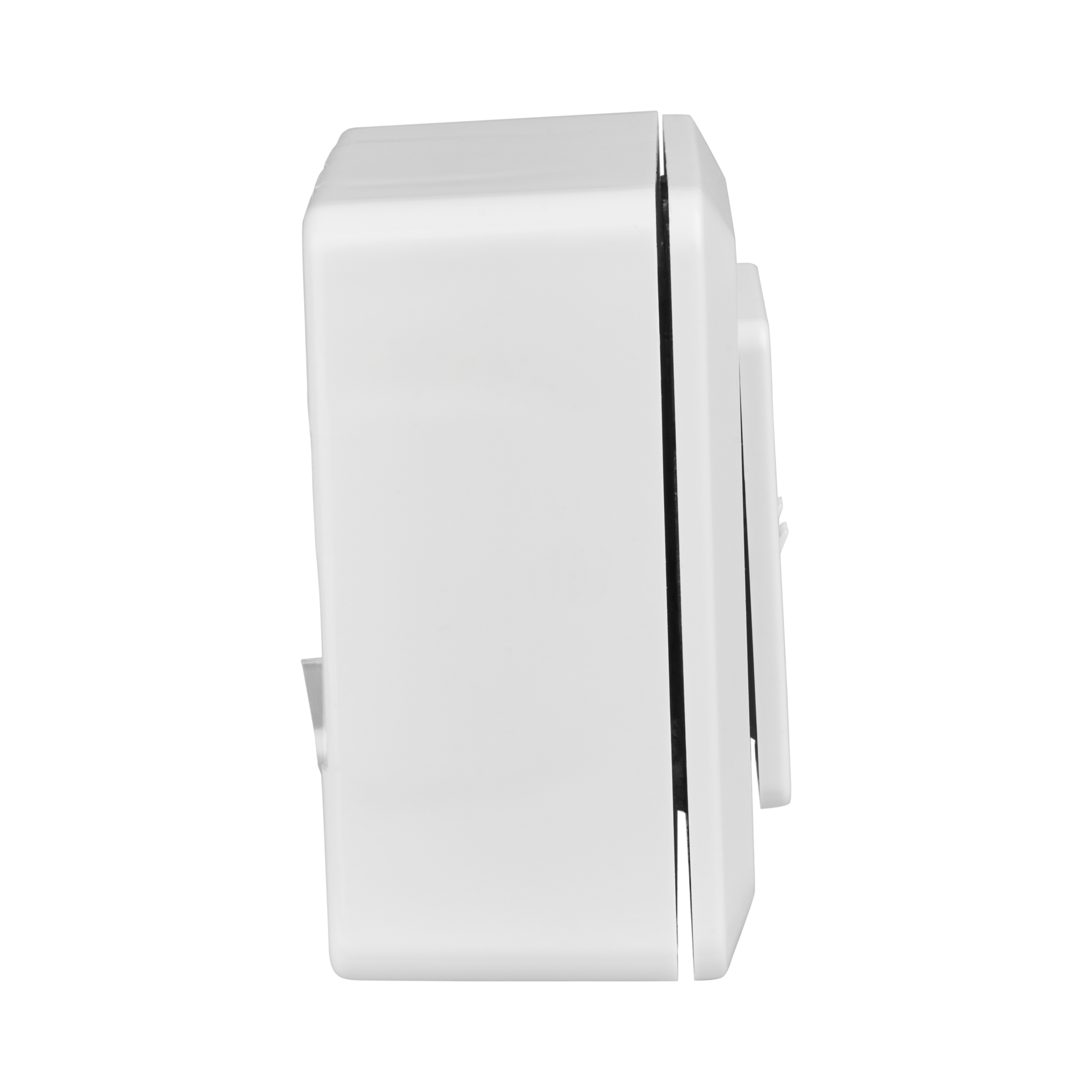 Data outlet Cat.6A 500MHz, Surface, 2xRJ45, RAL9010