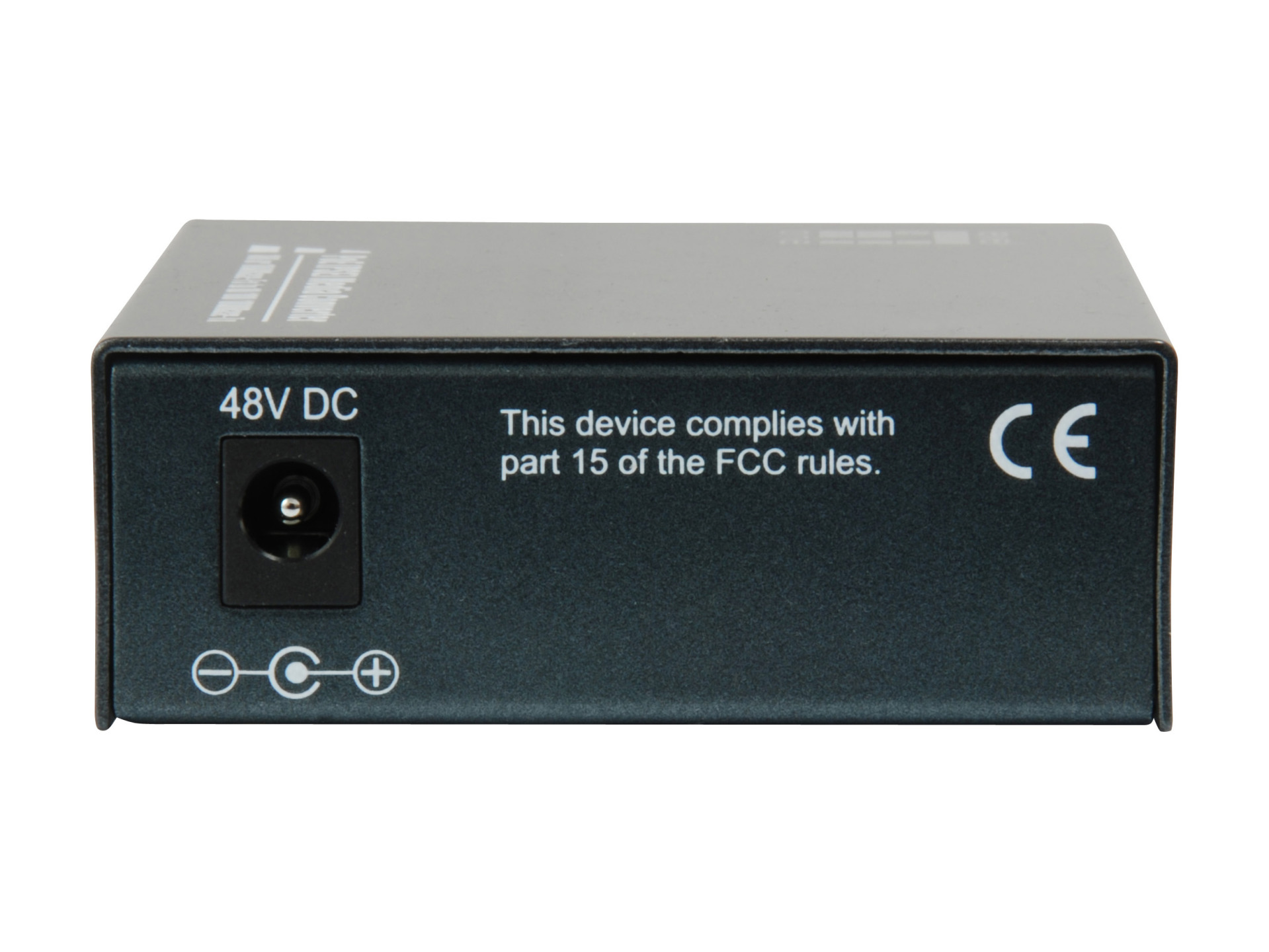 Gigabit Ethernet PoE PSE Media Converter, 10/100/1000T RJ45 - SFP