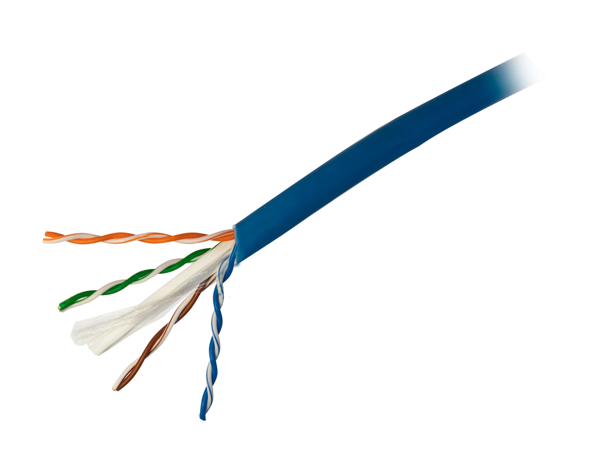 INFRALAN® Cat.6A 500 AWG23, U/UTP 4P CPR B2ca, RAL5015 blue, 305m