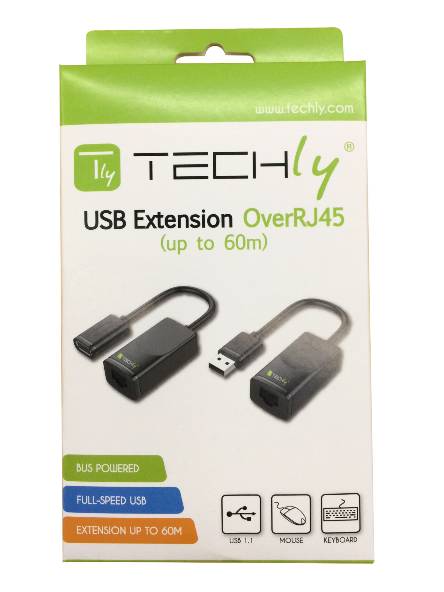 USB1.1 extender via RJ45 max. 60m