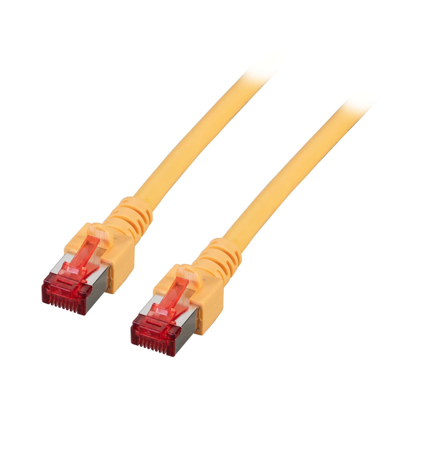 RJ45 Patch cable S/FTP, Cat.6, LSZH, 0.15m, yellow