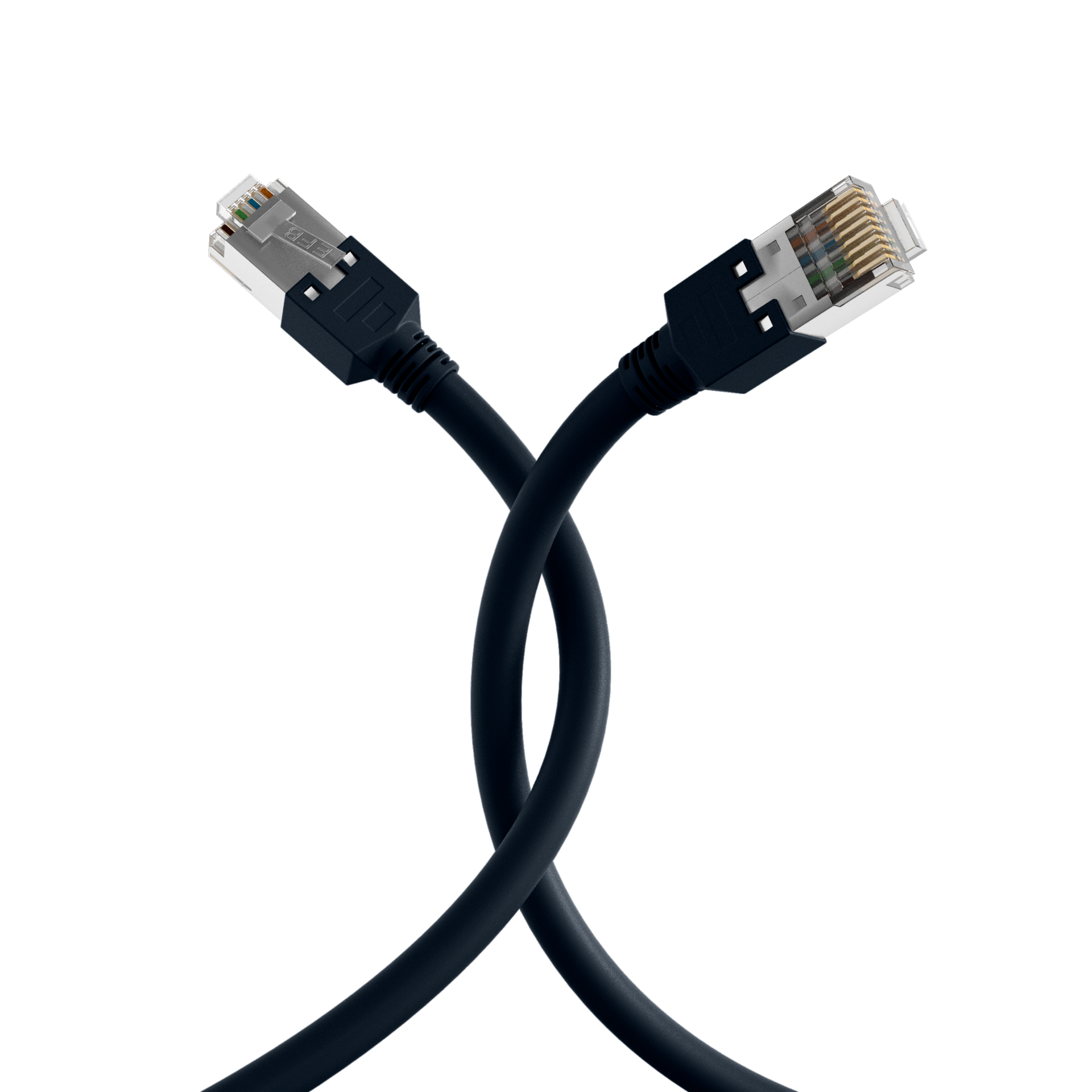 RJ45 Patch Cord Cat.5e S/UTP PVC Dätwyler 5502 TM11 black