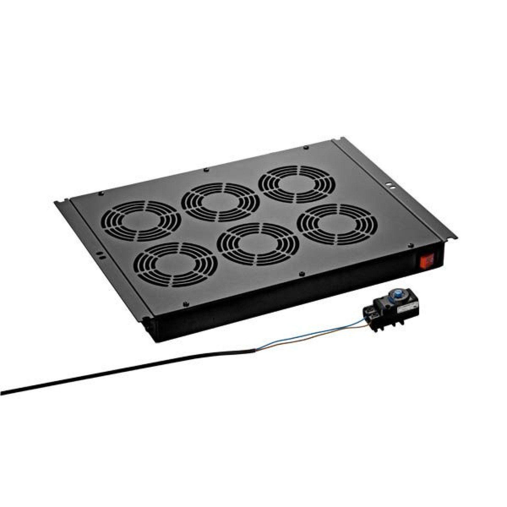Roof Fan Unit, 6 x Fan, for Network and Server Cabinets