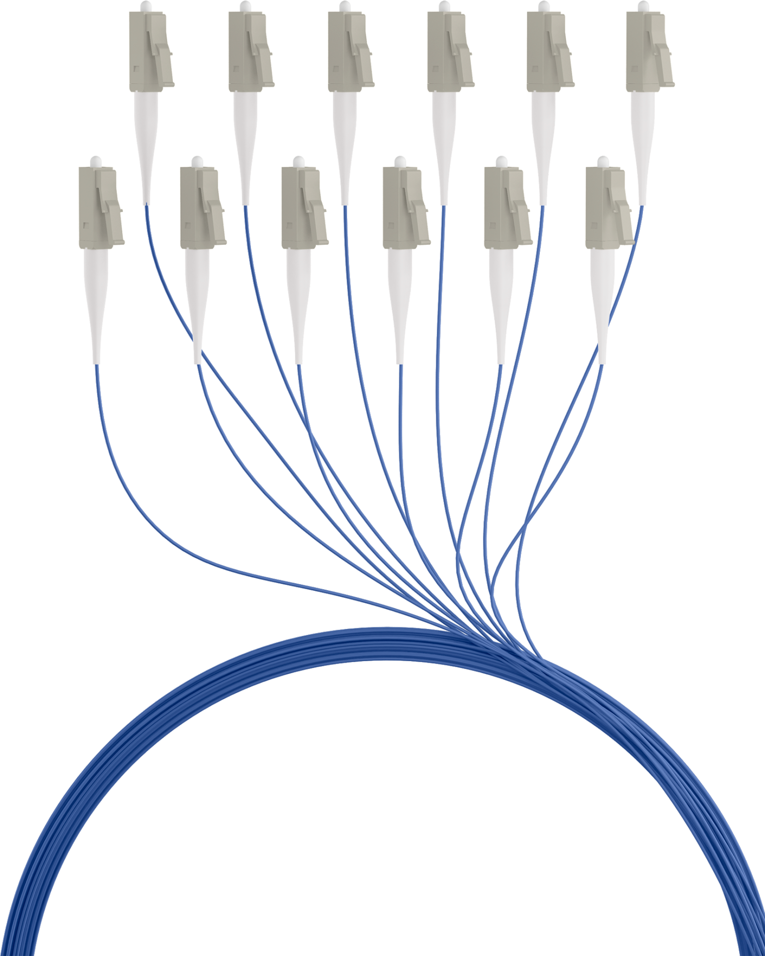 Fiber Pigtail LC OM1 -Blue 2m - 1 piece