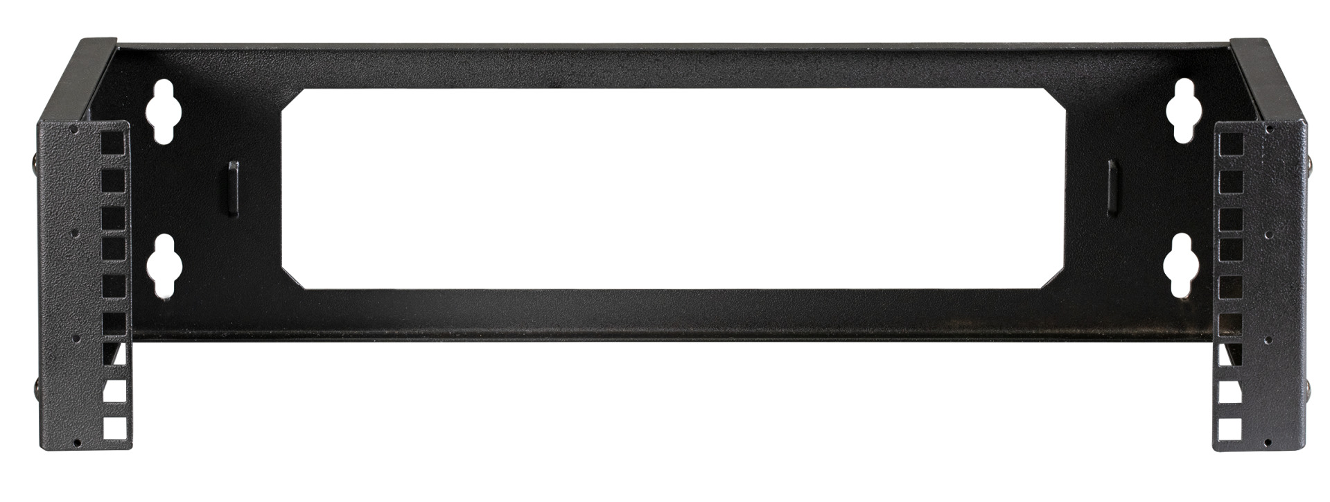 19" 3U Wall Bracket, Depth-Adj., RAL7035