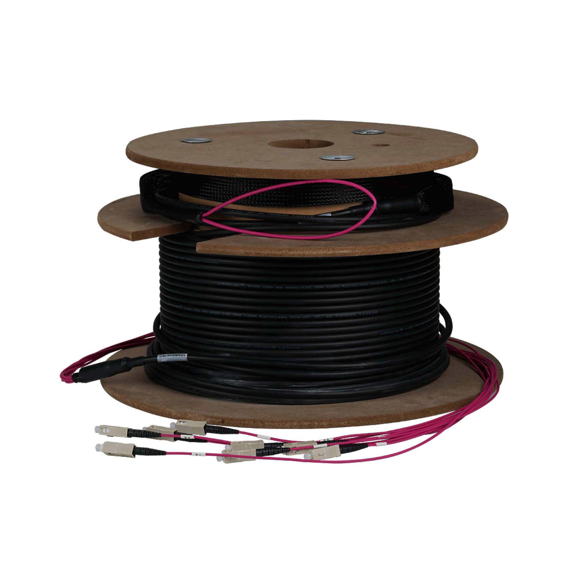 Trunk cable U-DQ(ZN)BH 12G 50/125, SC/SC OM4 120m