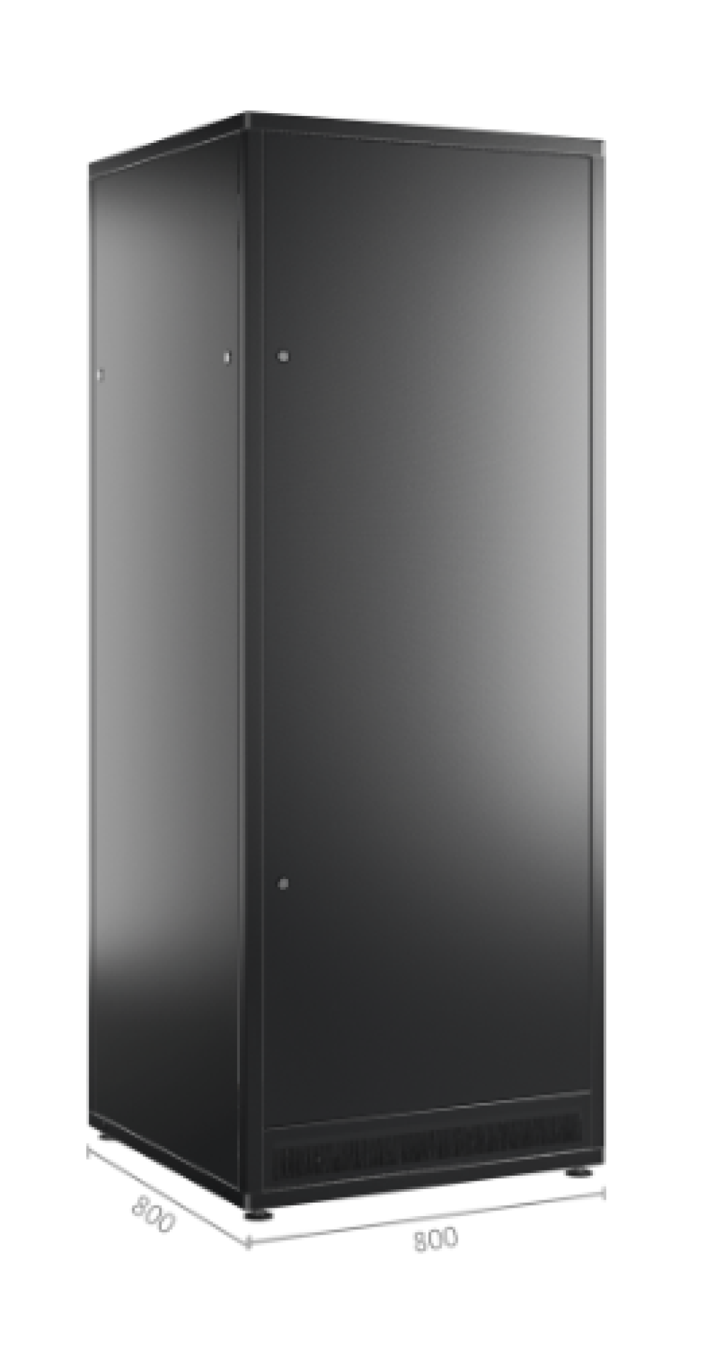 19" Network Cabinet PRO, 800x800 mm, RAL9005