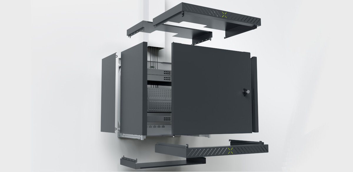 X-Rack: Sådan kommer kabinettets dele på rammen