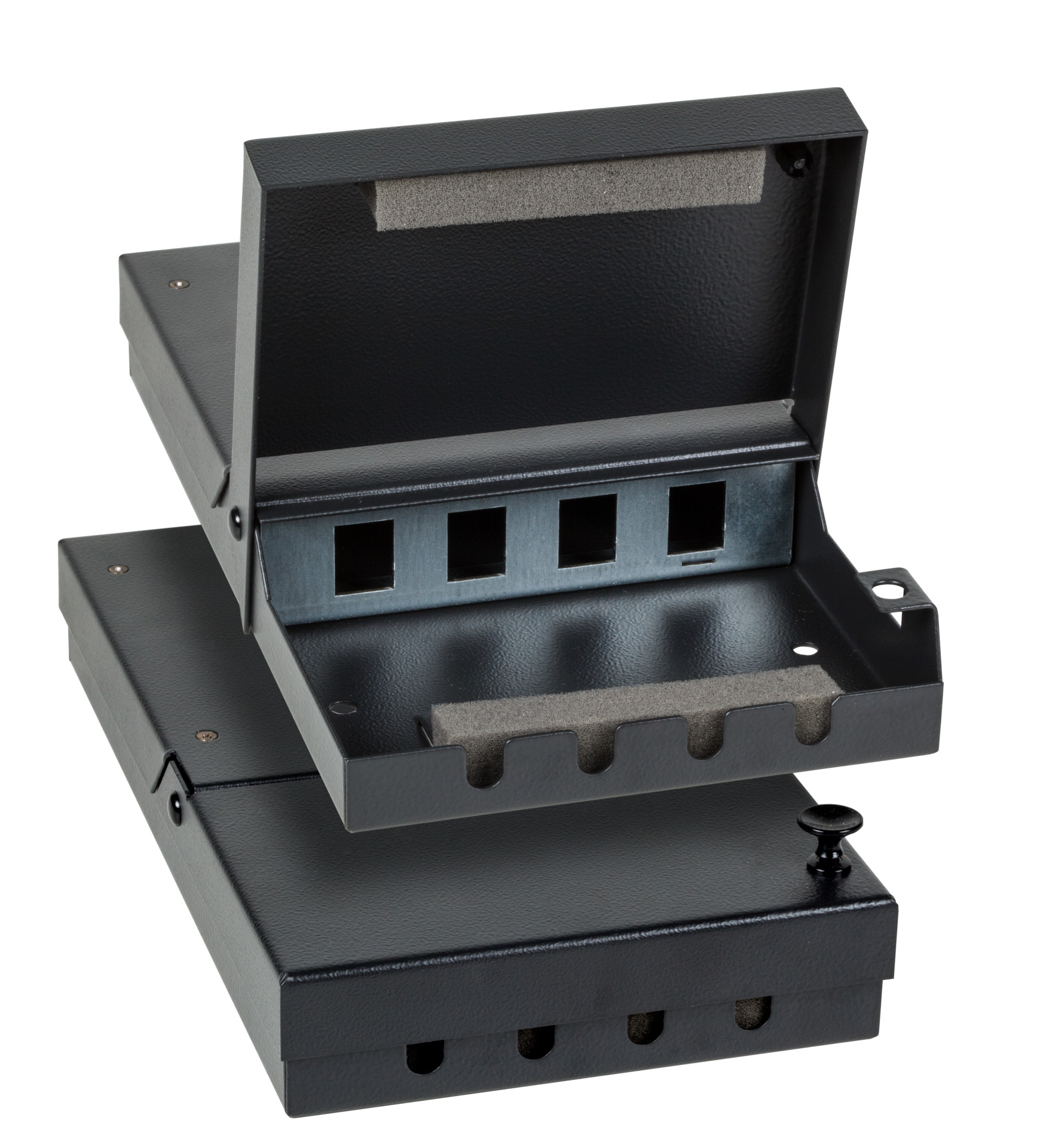 Consolidation Point Box, for 4x Keystones