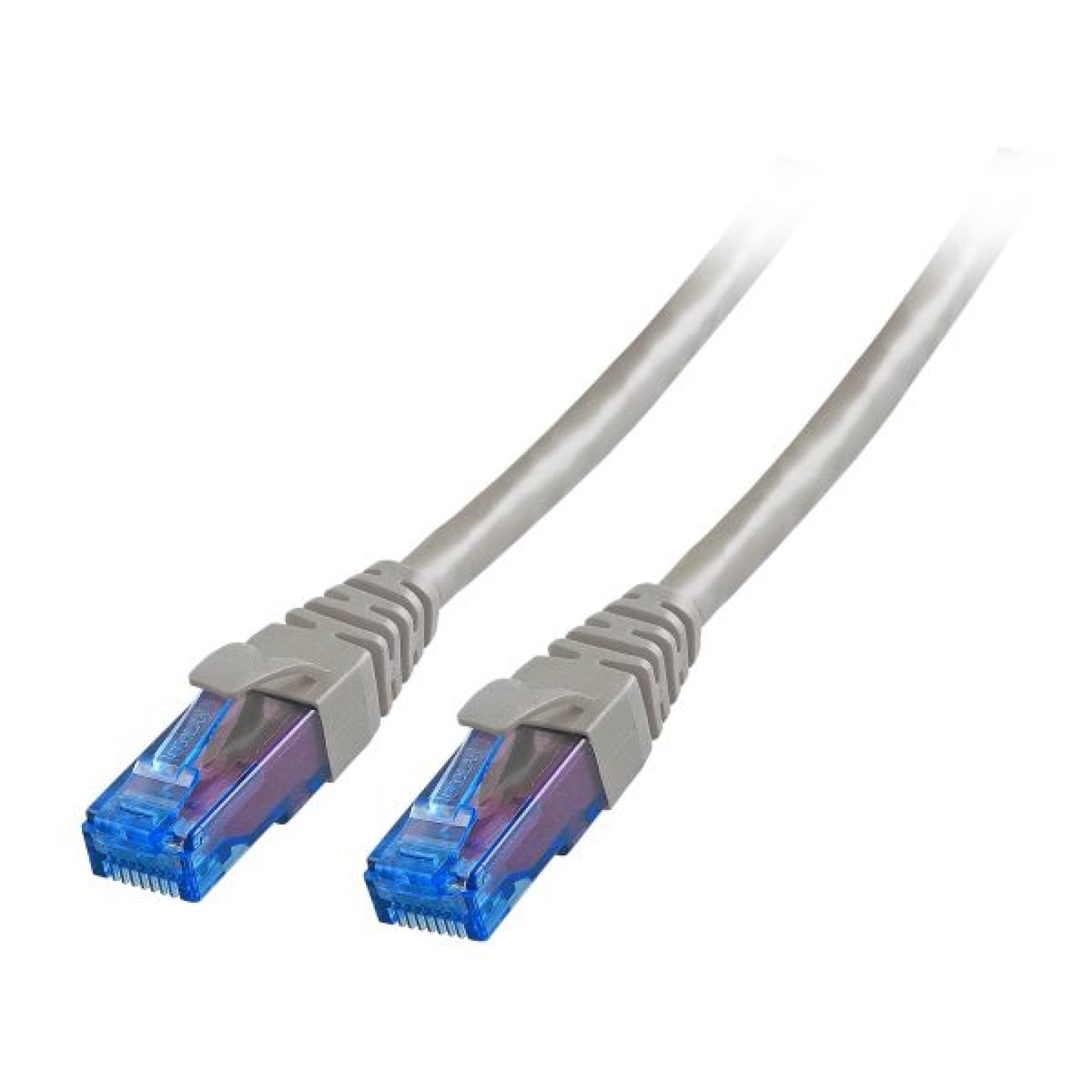 RJ45 Patchcable U/UTP, Cat.6A 1.5m, grey, LSZH  OD=6,2mm