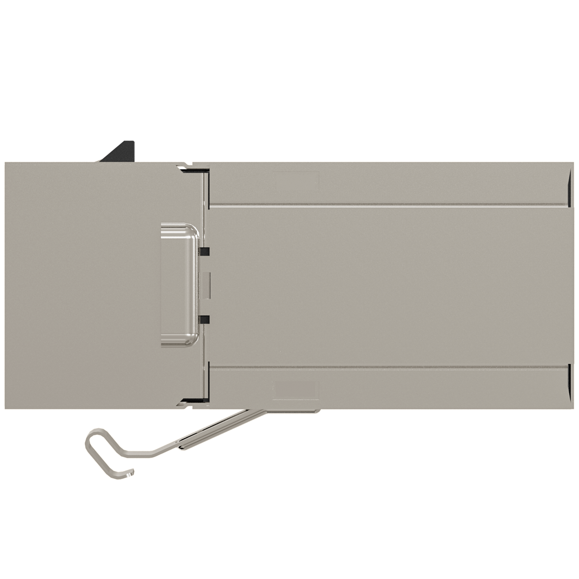 Keystone Snap-In Adapter RJ45 STP, Cat.6A, 90° access